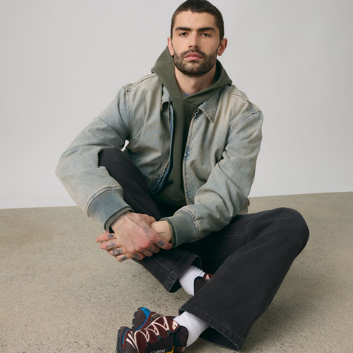 Cortland Canvas Jacket — My Tinted Journey - Blue