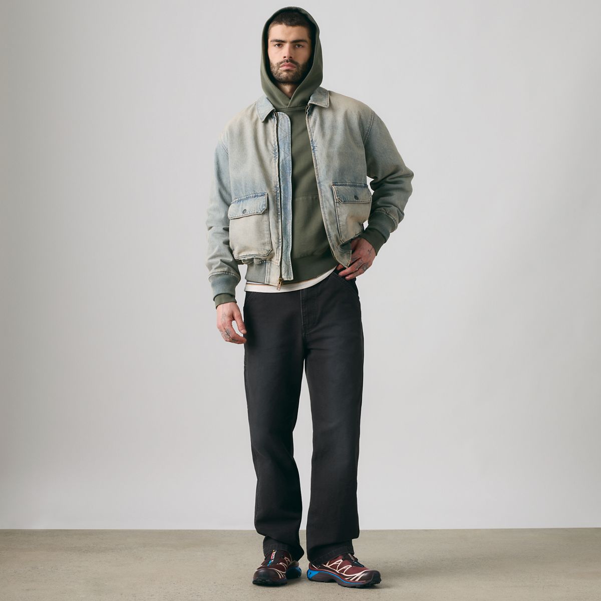 Cortland Canvas Jacket — My Tinted Journey - Blue