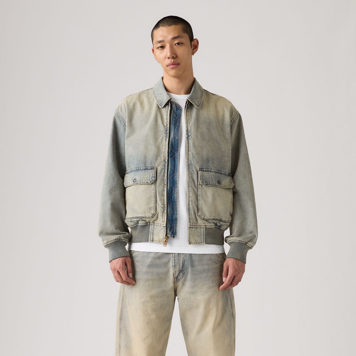 Cortland Canvas Jacket — My Tinted Journey - Blue