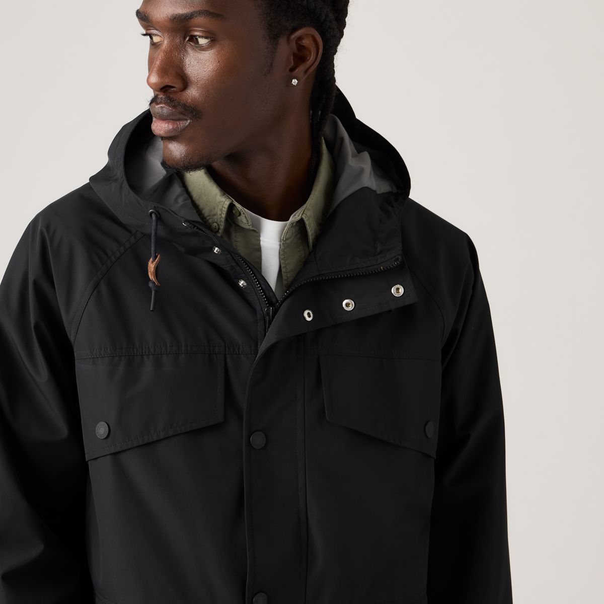 Marina Utility Parka — Jet Black - Black