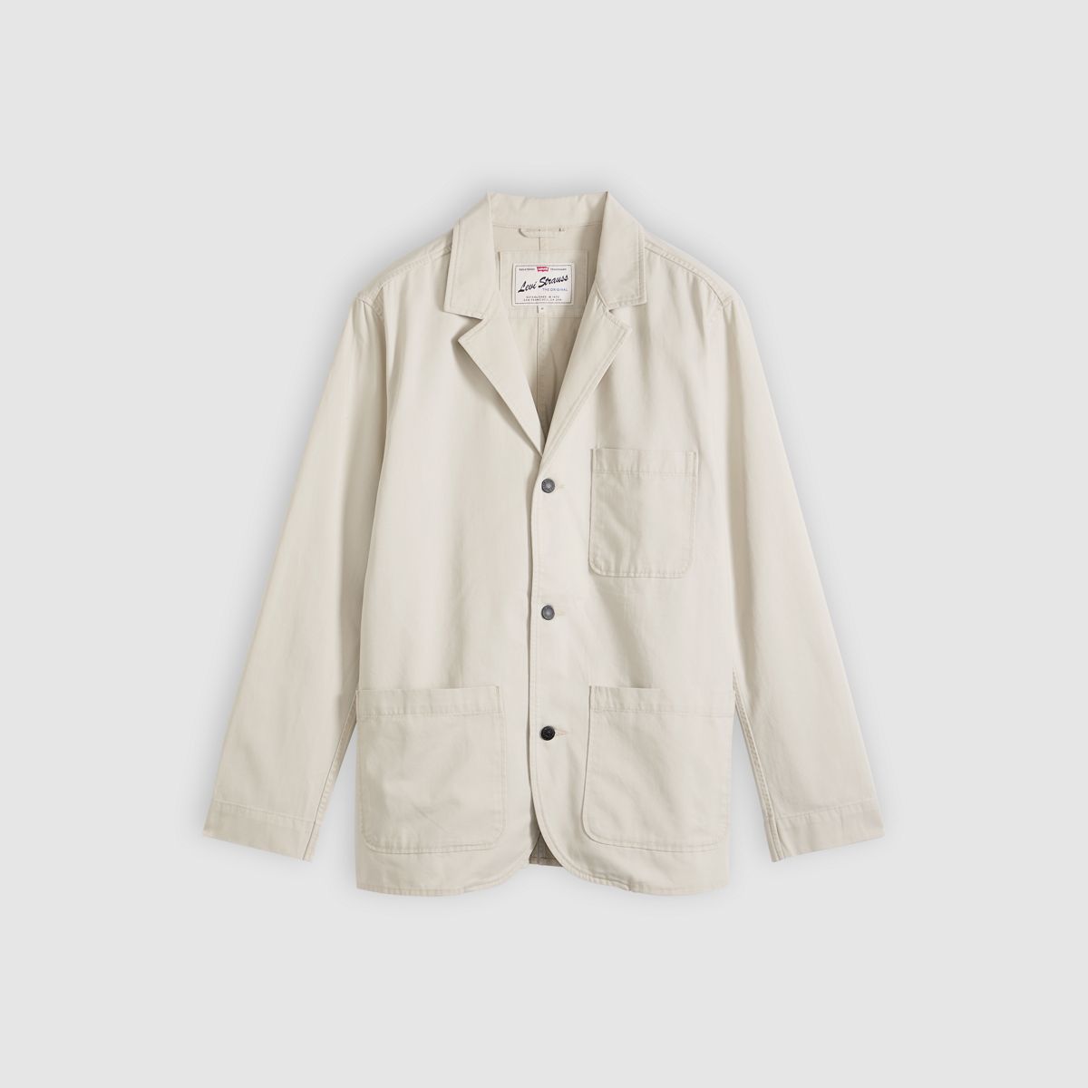 Antonio Blazer — Pumice - White
