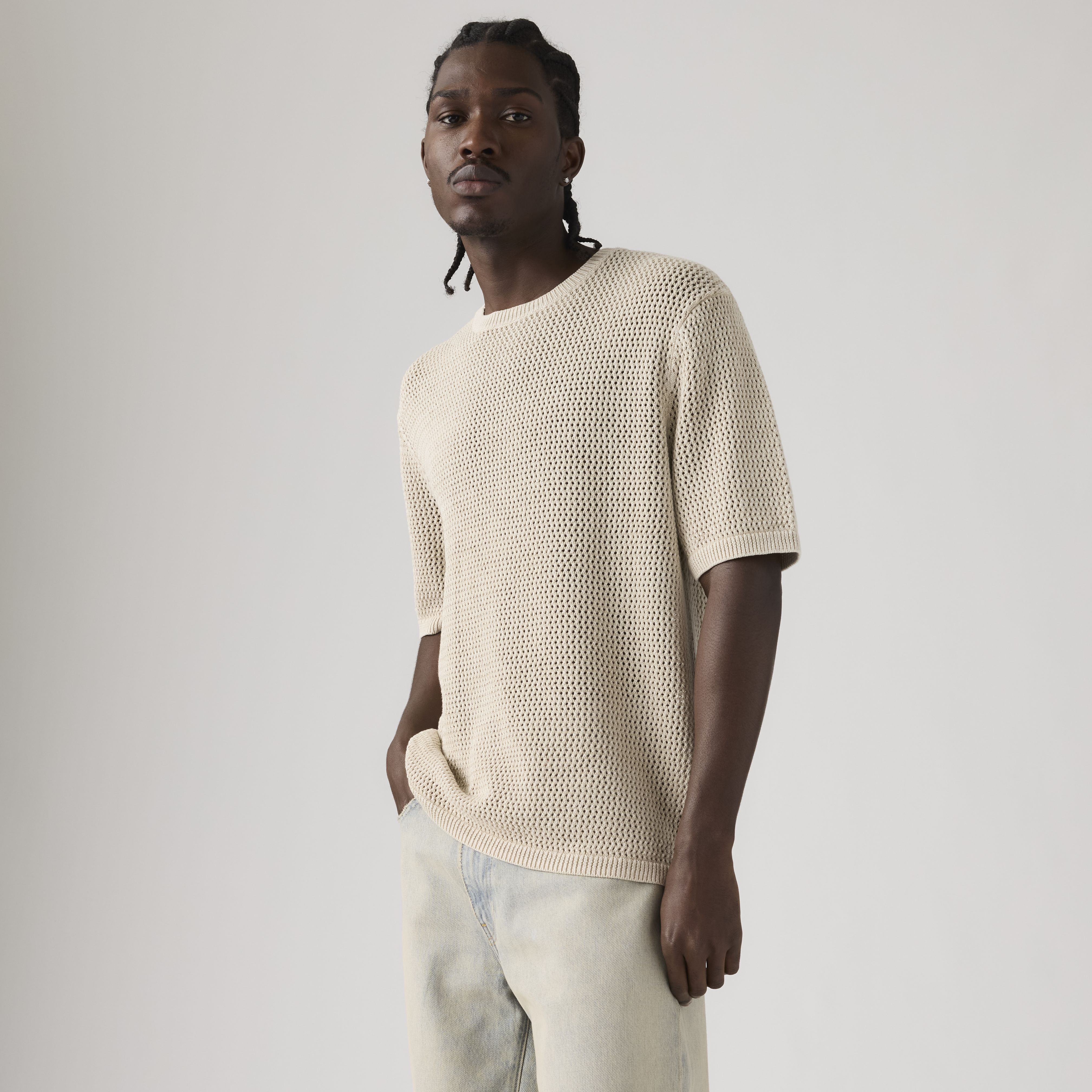 Stinson Lightweight Sweater Tee 1