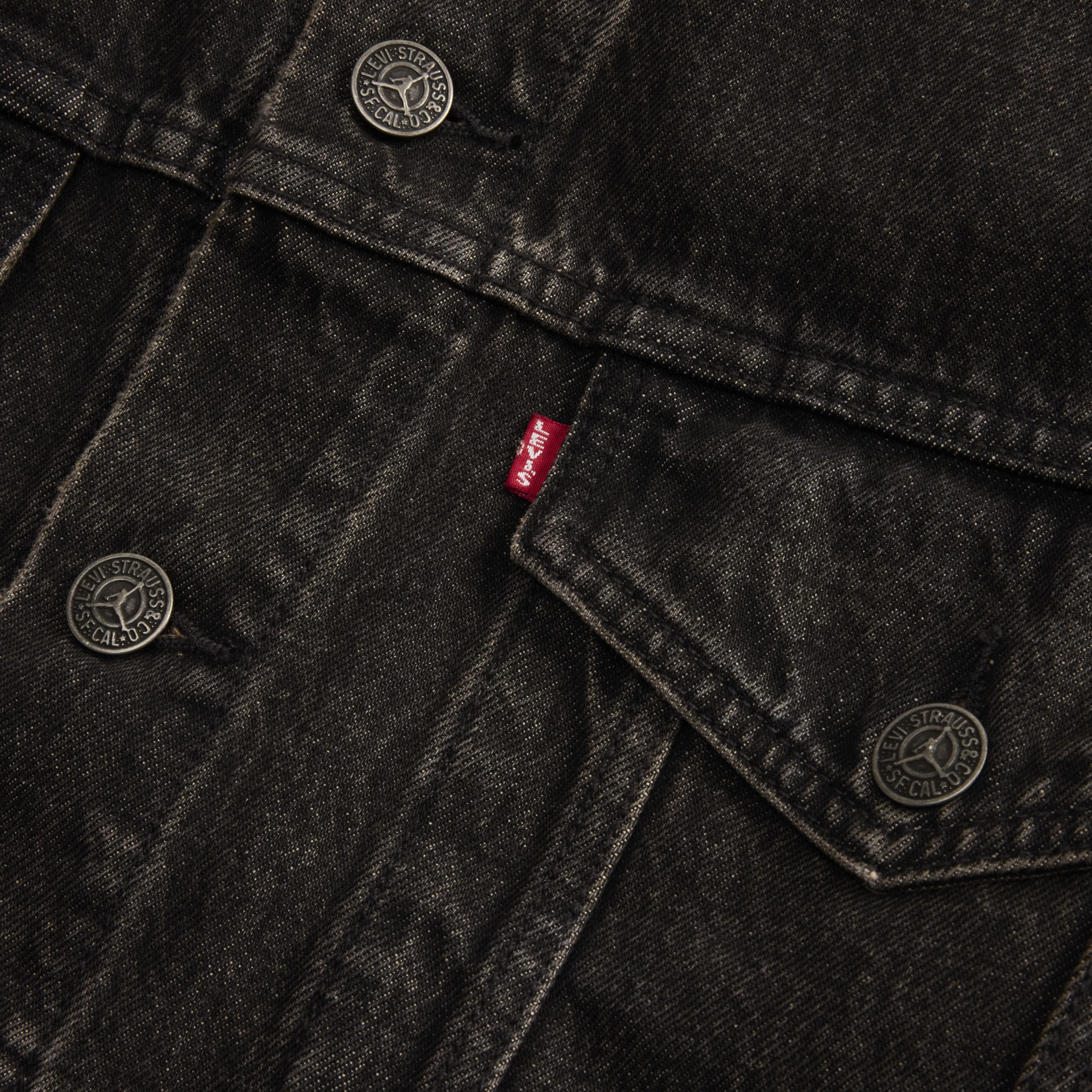 Levi's® X Jordan Type Iii Trucker Jacket - Black | Levi's® CA