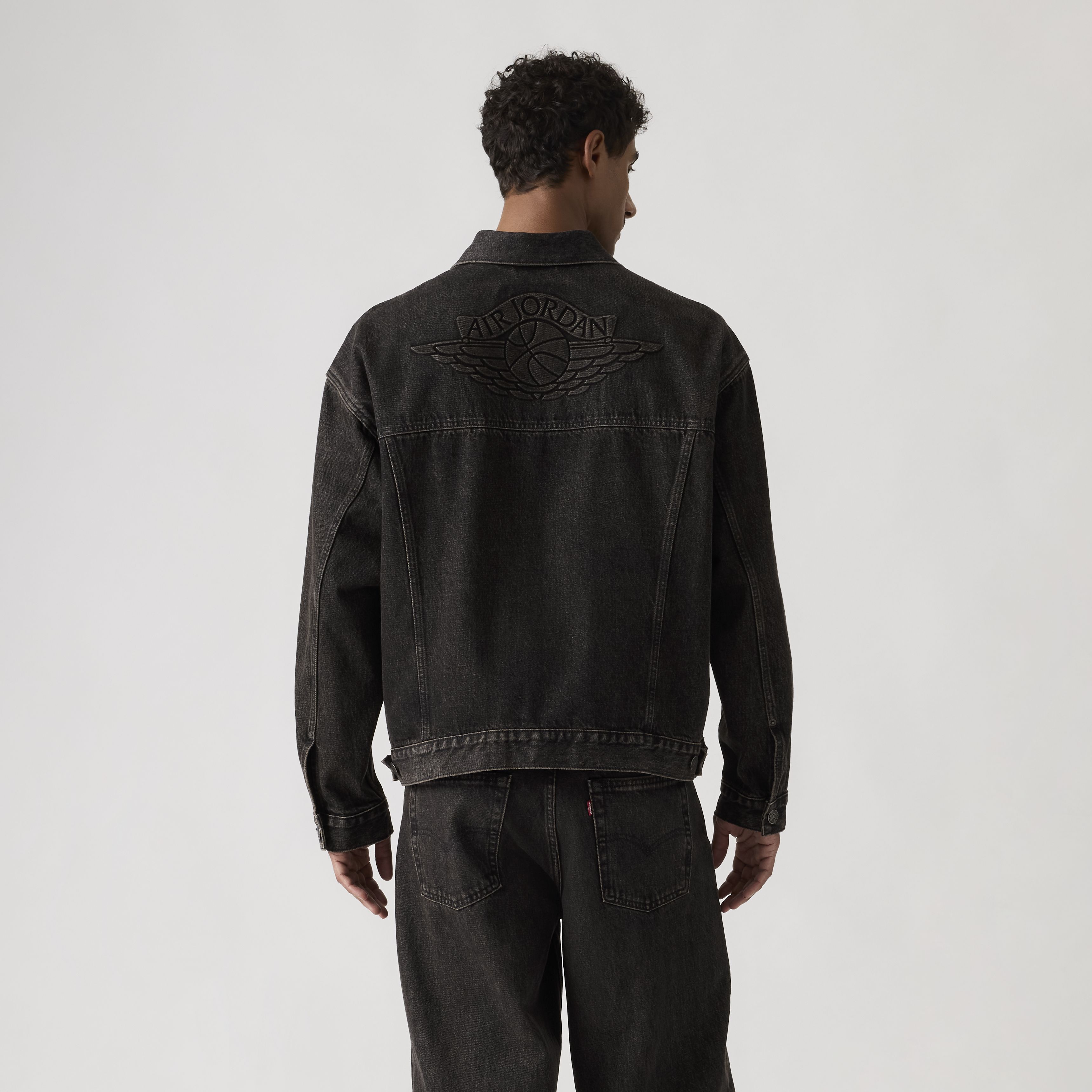 Levi's® X Jordan Type Iii Trucker Jacket - Black | Levi's® CA