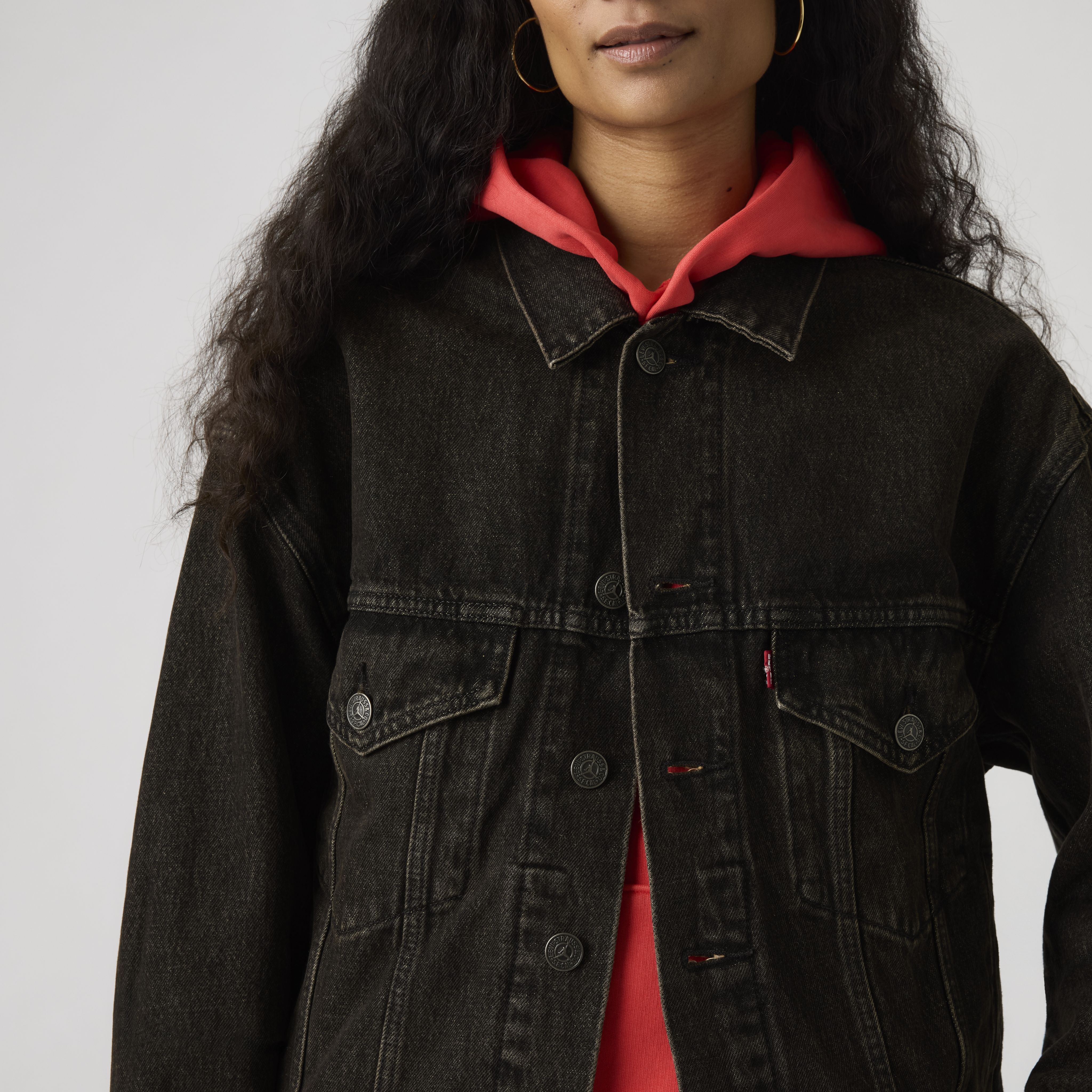 Levi's® X Jordan Type Iii Trucker Jacket - Black | Levi's® CA