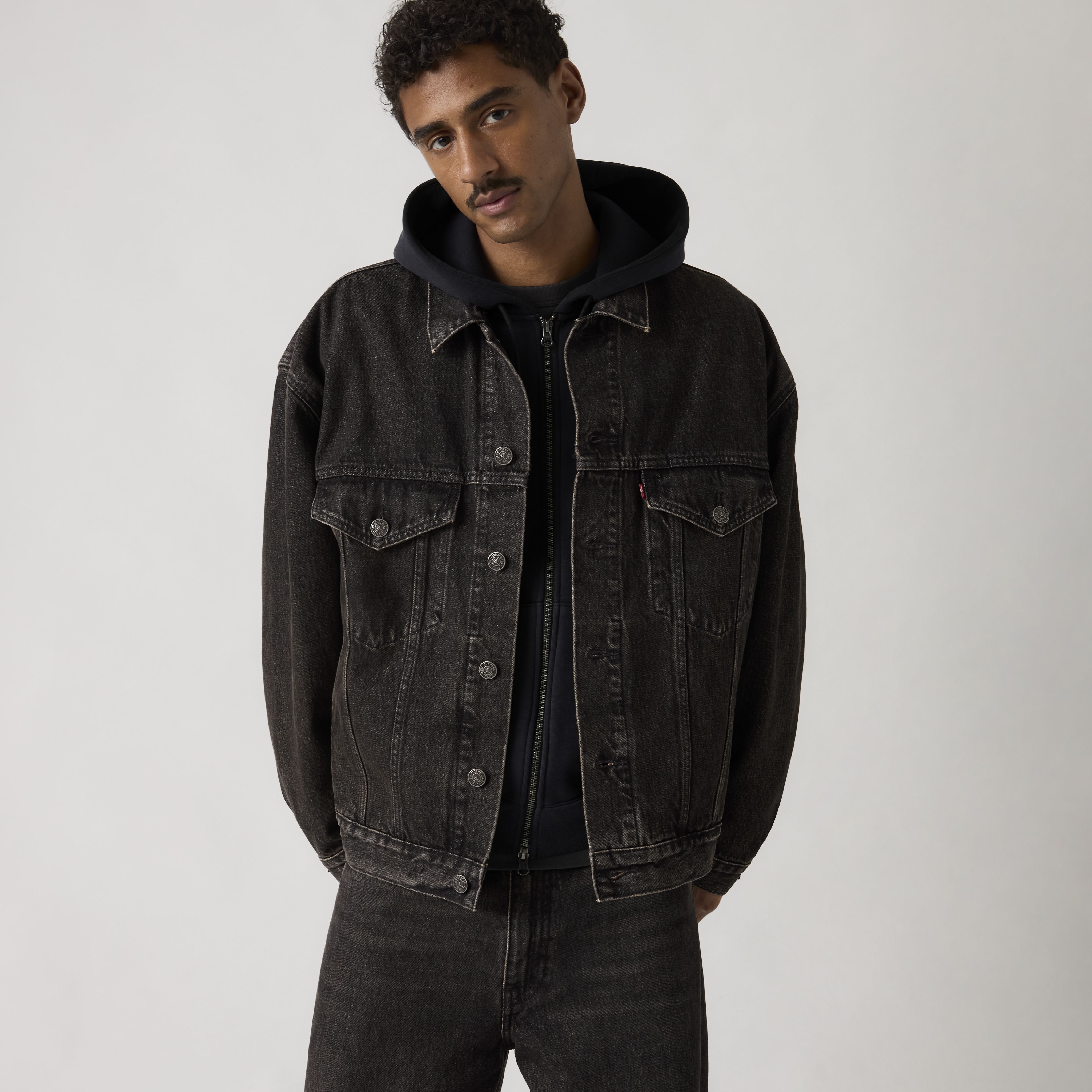 Levi's® X Jordan Type Iii Trucker Jacket - Black | Levi's® CA