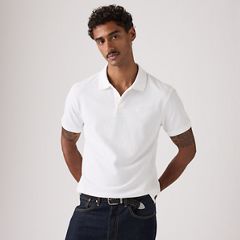 100% Cotton Levi's Original Polo — Bright White - White 1