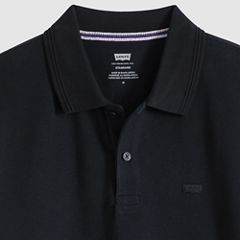 100% Cotton Levi's Original Polo — Mineral Black - Black 6