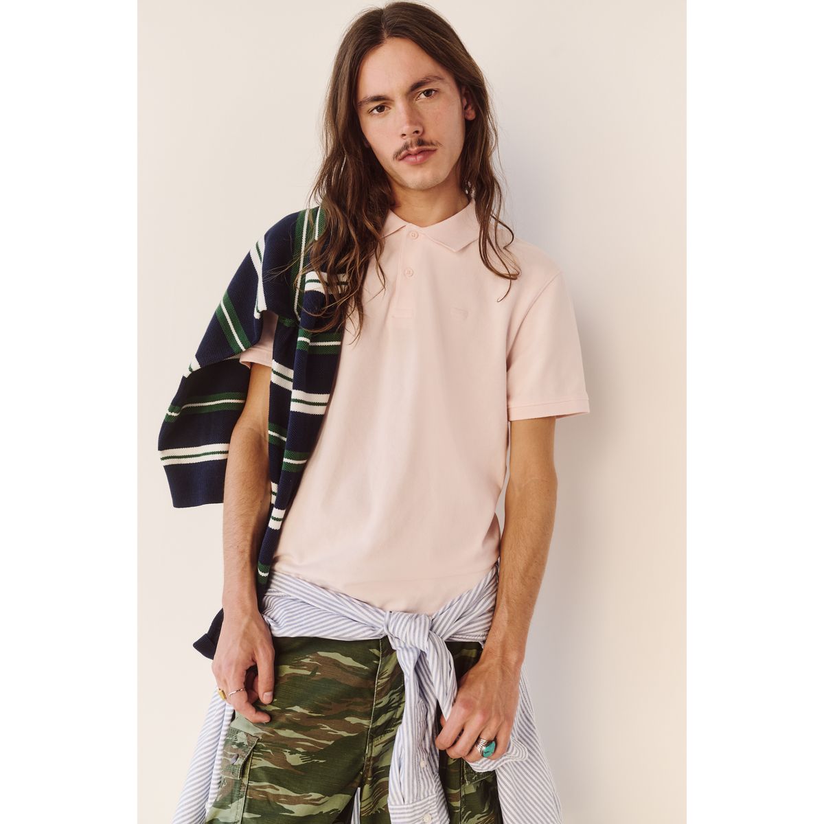 100% Cotton Levi's Original Polo — Crystal Pink - Pink