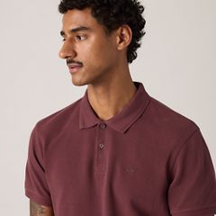 100% Cotton Levi's Original Polo — Vineyard Wine - Red 2