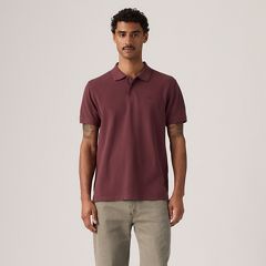 100% Cotton Levi's Original Polo — Vineyard Wine - Red 3