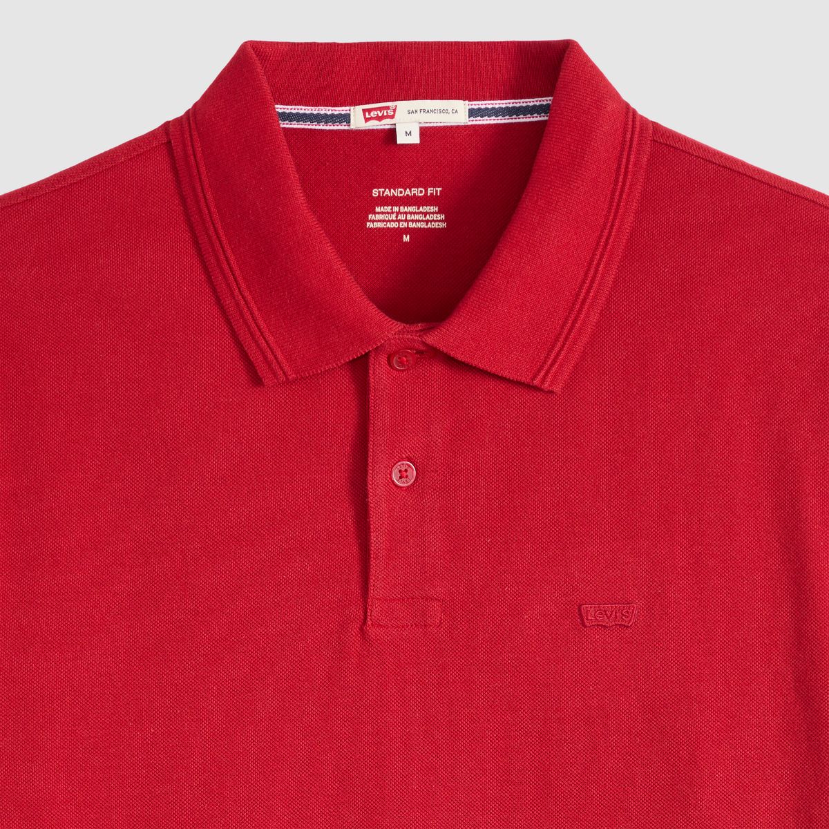 100% Cotton Levi's Original Polo — Emboldened - Red