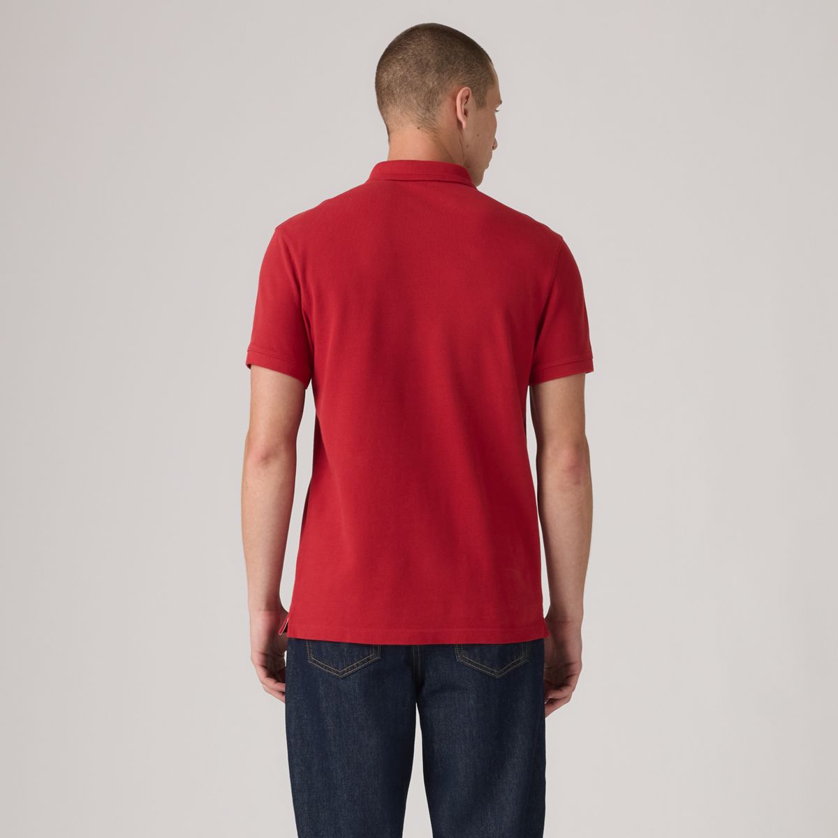 100% Cotton Levi's Original Polo — Emboldened - Red