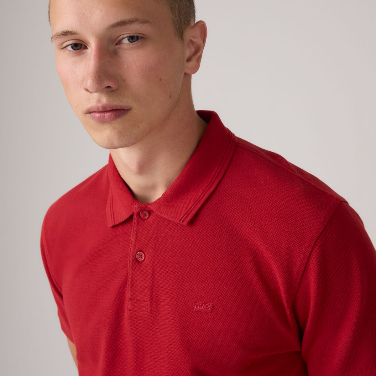 100% Cotton Levi's Original Polo — Emboldened - Red