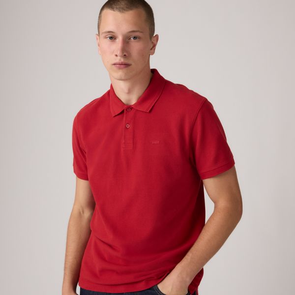 100% Cotton Levi's Original Polo — Emboldened - Red