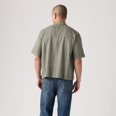 Short-Sleeve Lama Boxy Shirt — Mulled Basil - Green 4