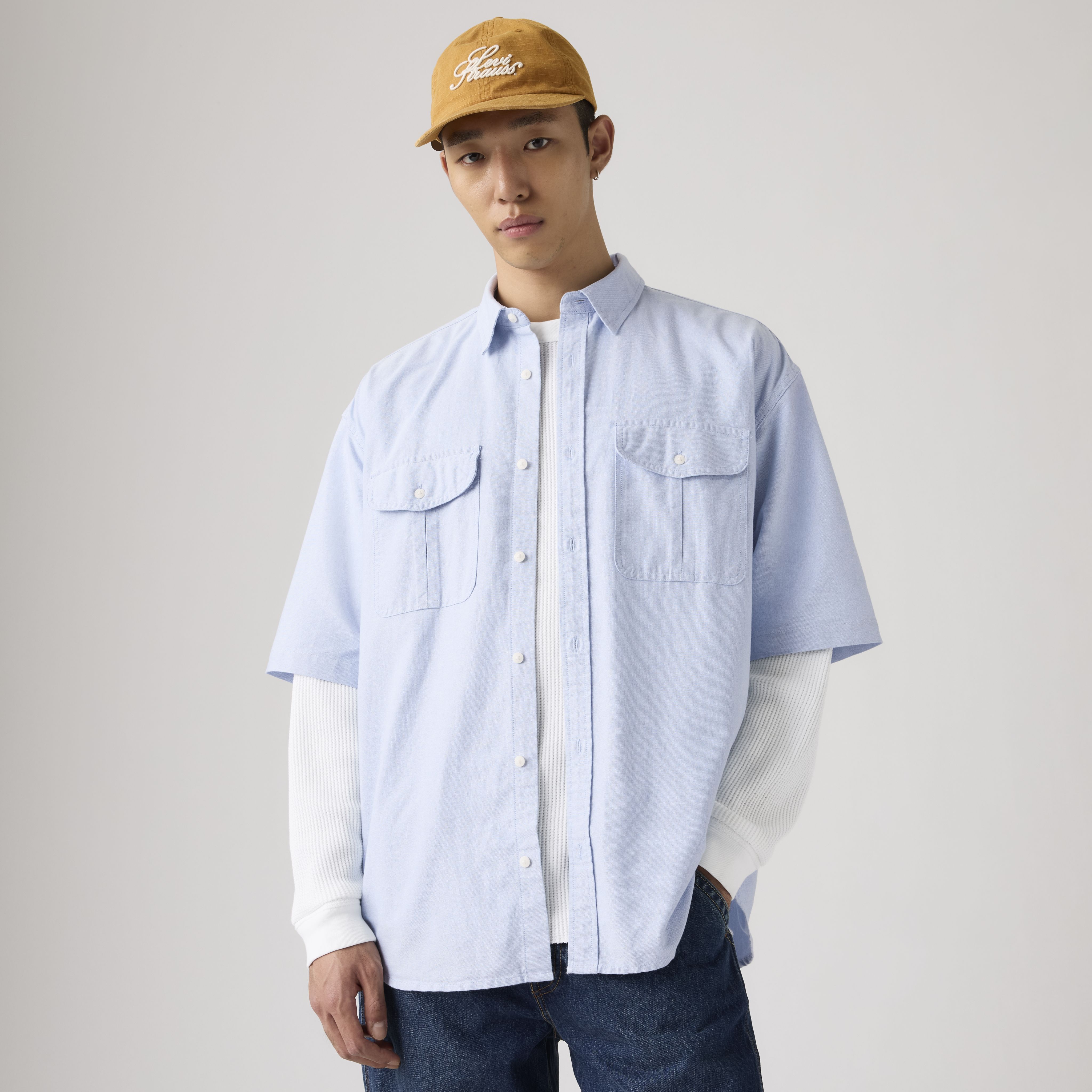 Short Sleeve Pacifica Loose Shirt 1
