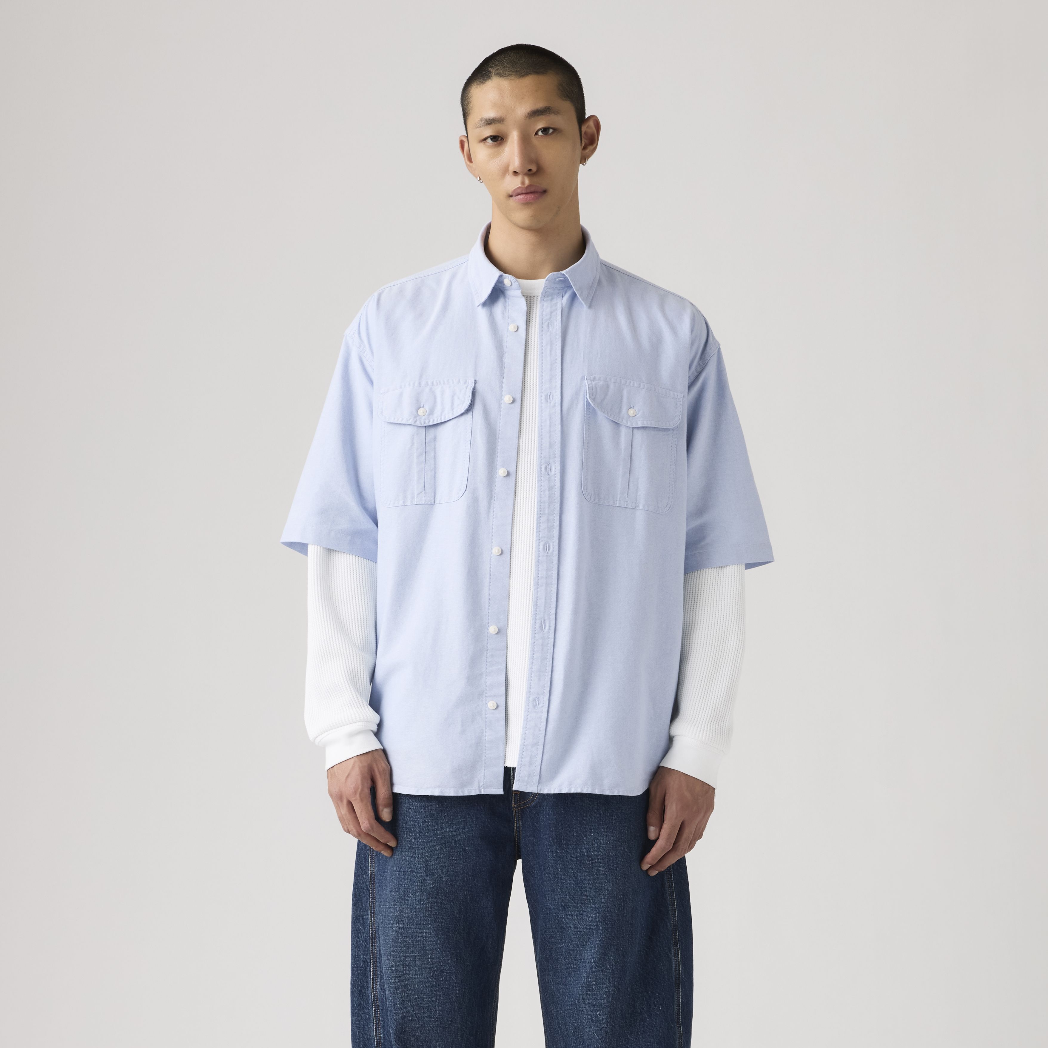 Short Sleeve Pacifica Loose Shirt 3