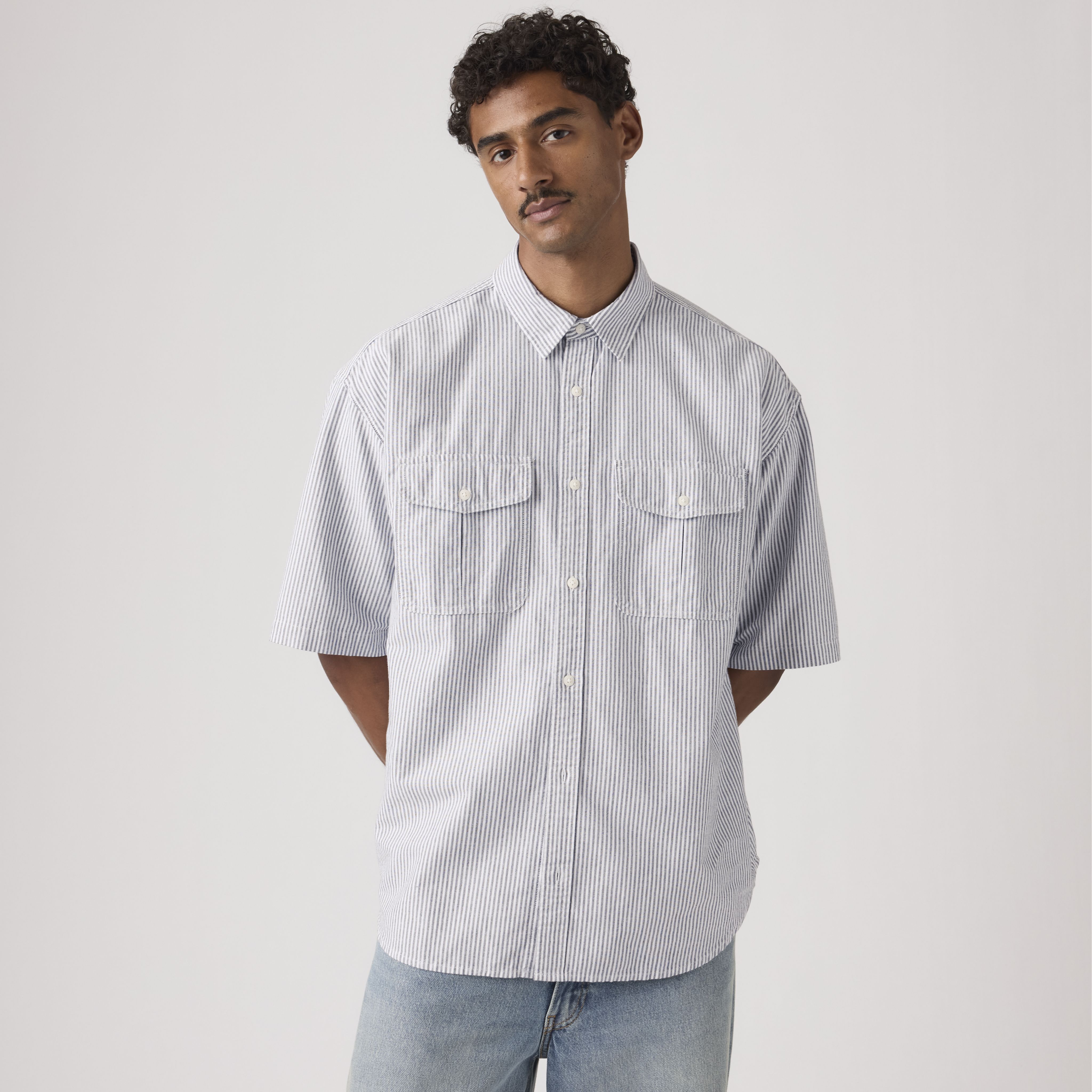 Short Sleeve Pacifica Loose Shirt 1