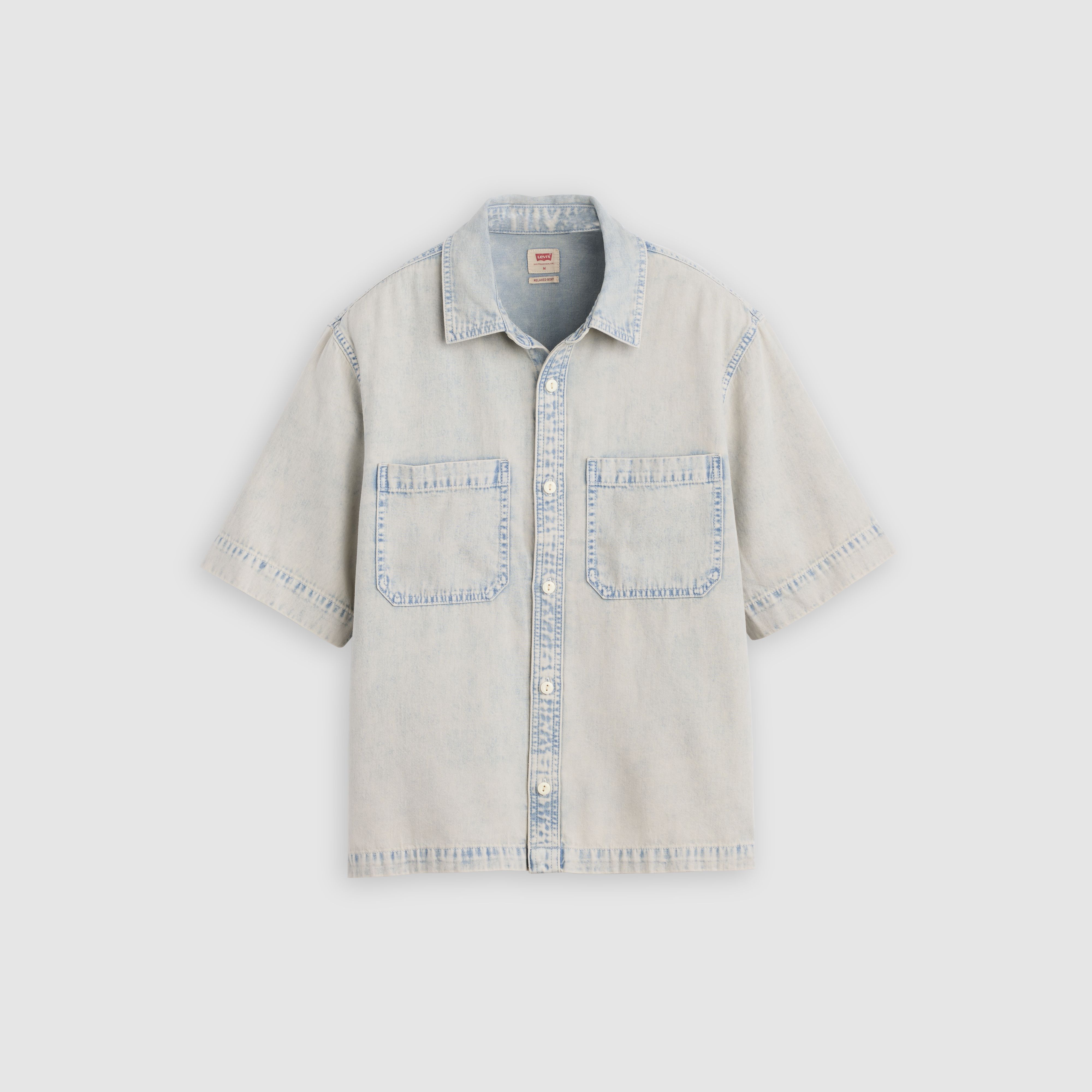 Short-Sleeve Mechanic Boxy Shirt 5