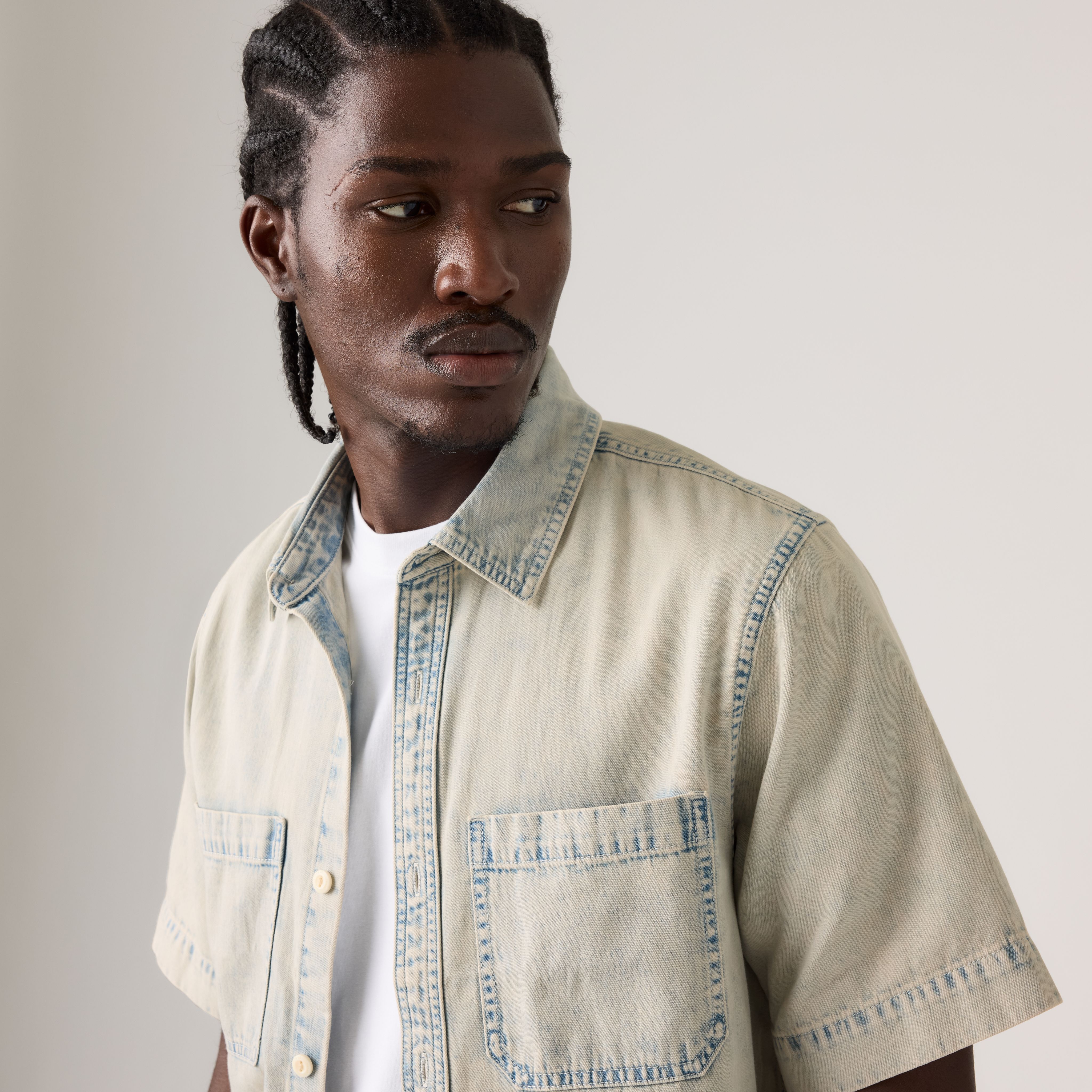 Short-Sleeve Mechanic Boxy Shirt 2