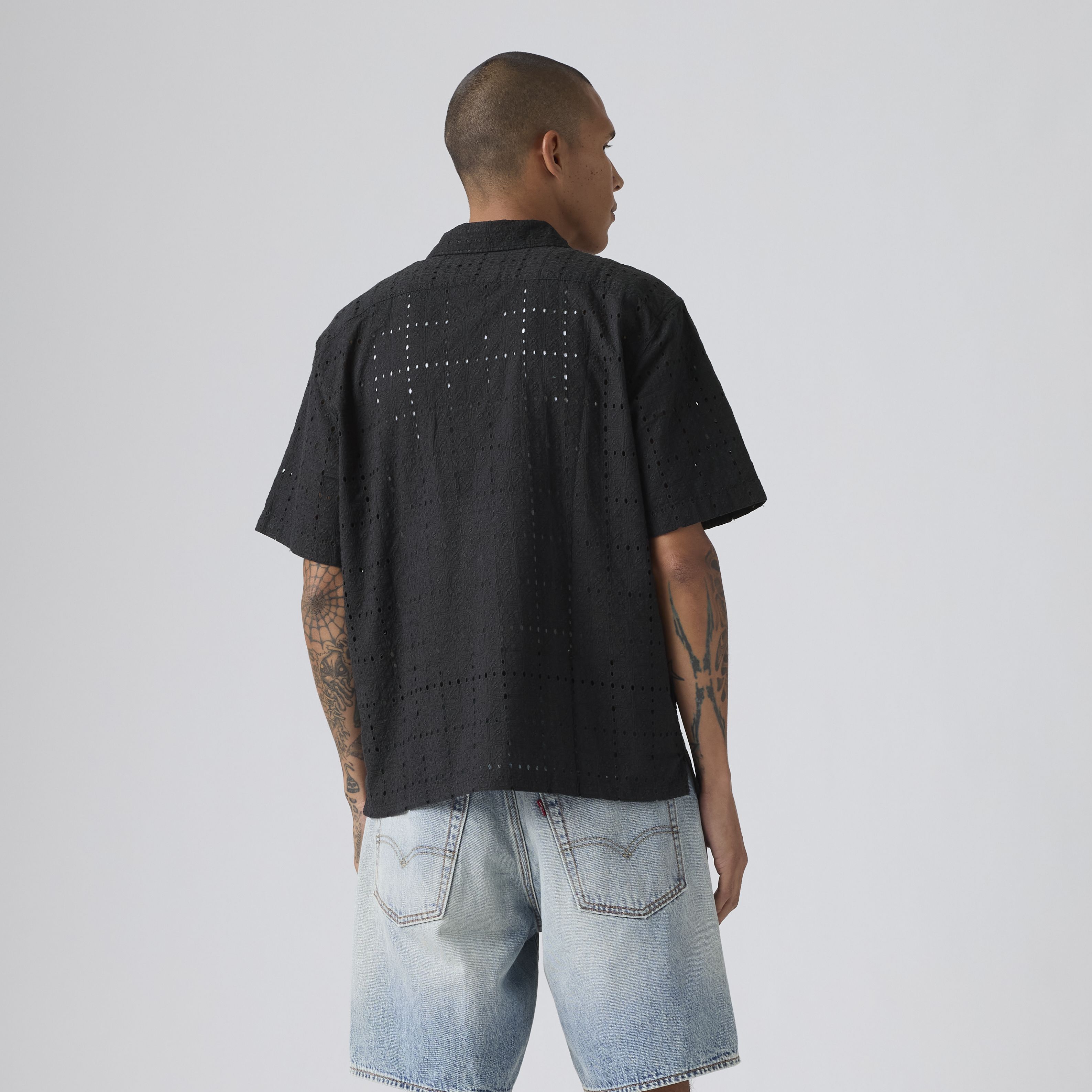 Sunset Camp Eyelet Shirt 4