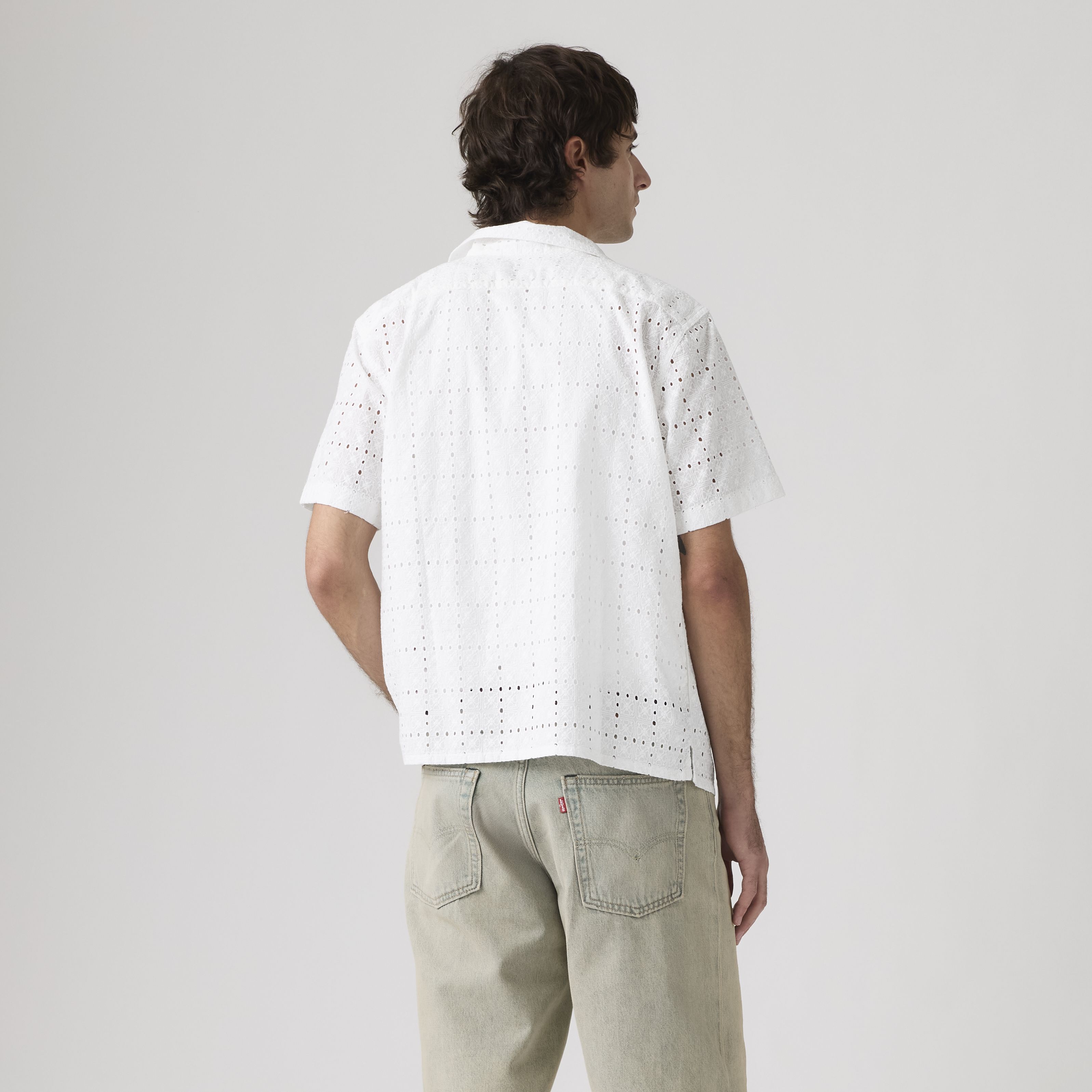 Sunset Camp Eyelet Shirt 4
