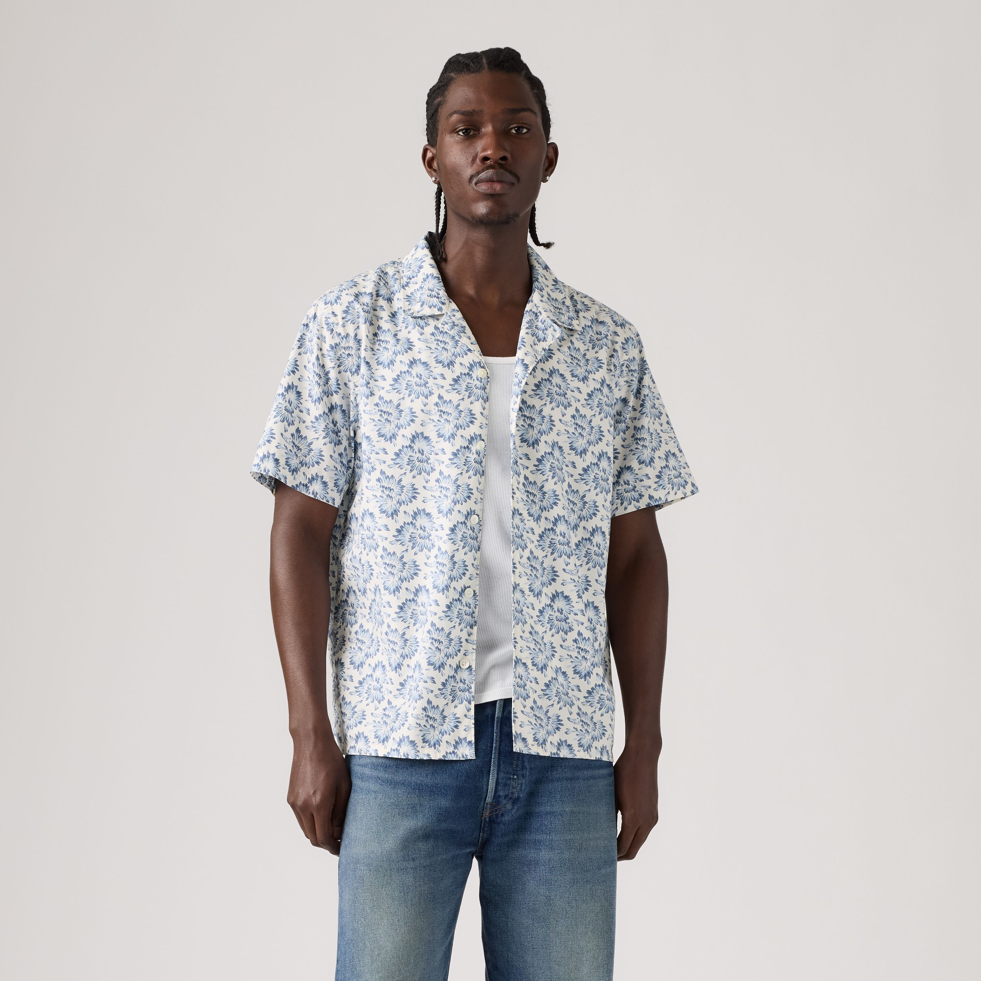 Sunset Camp Standard Fit Lightweight  Shirt 3