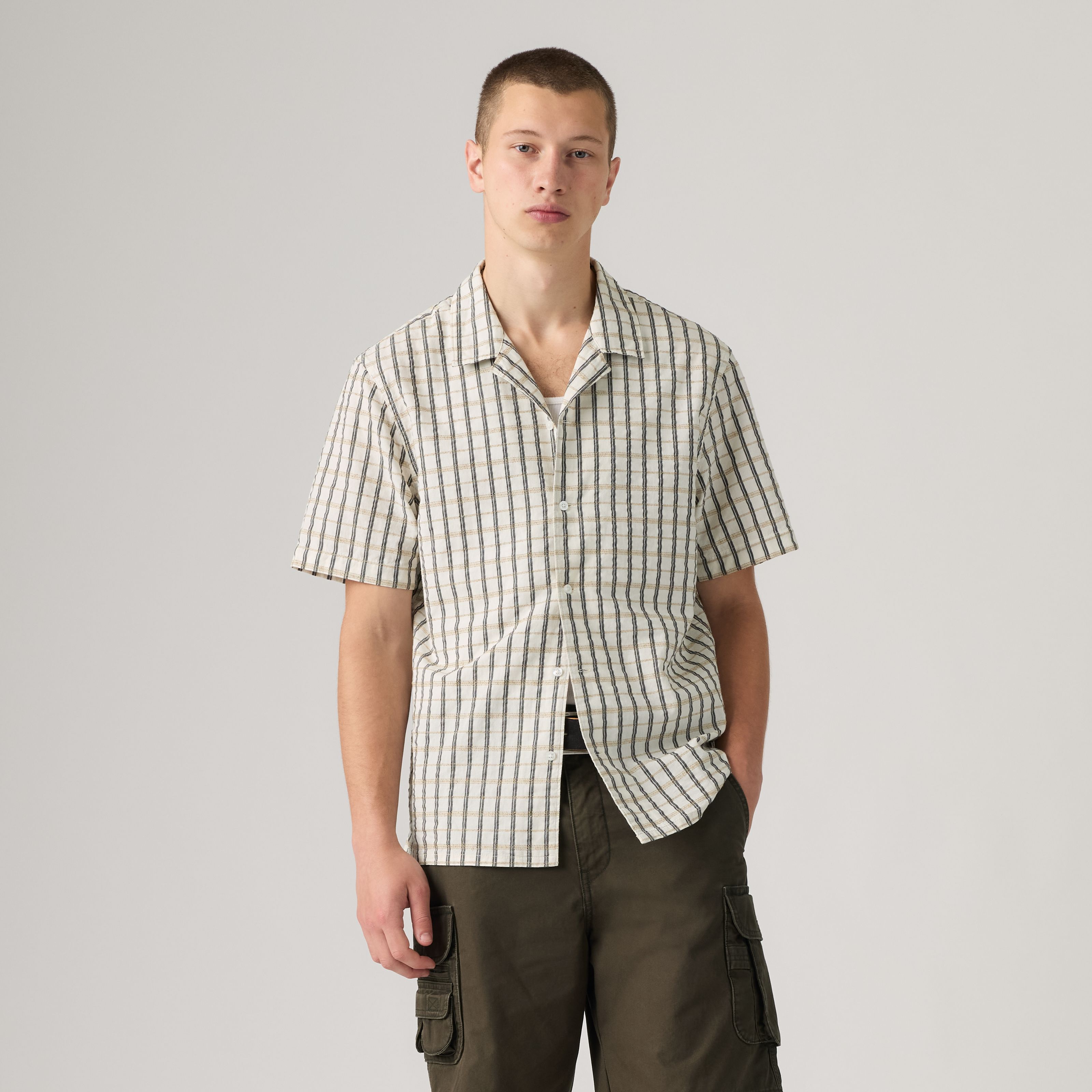 Sunset Camp Cotton Linen Shirt 3