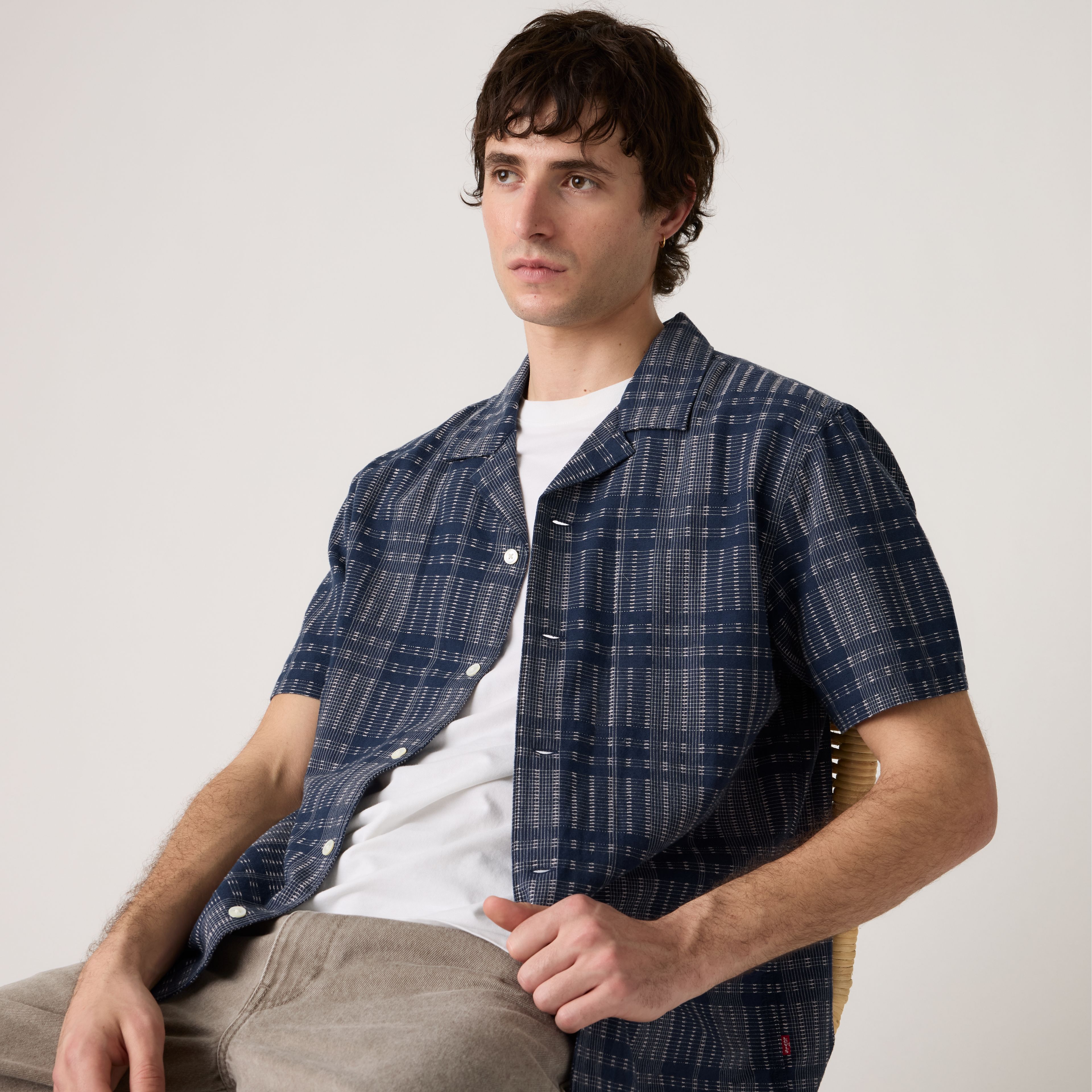 Sunset Standard Cotton Linen Camp Shirt