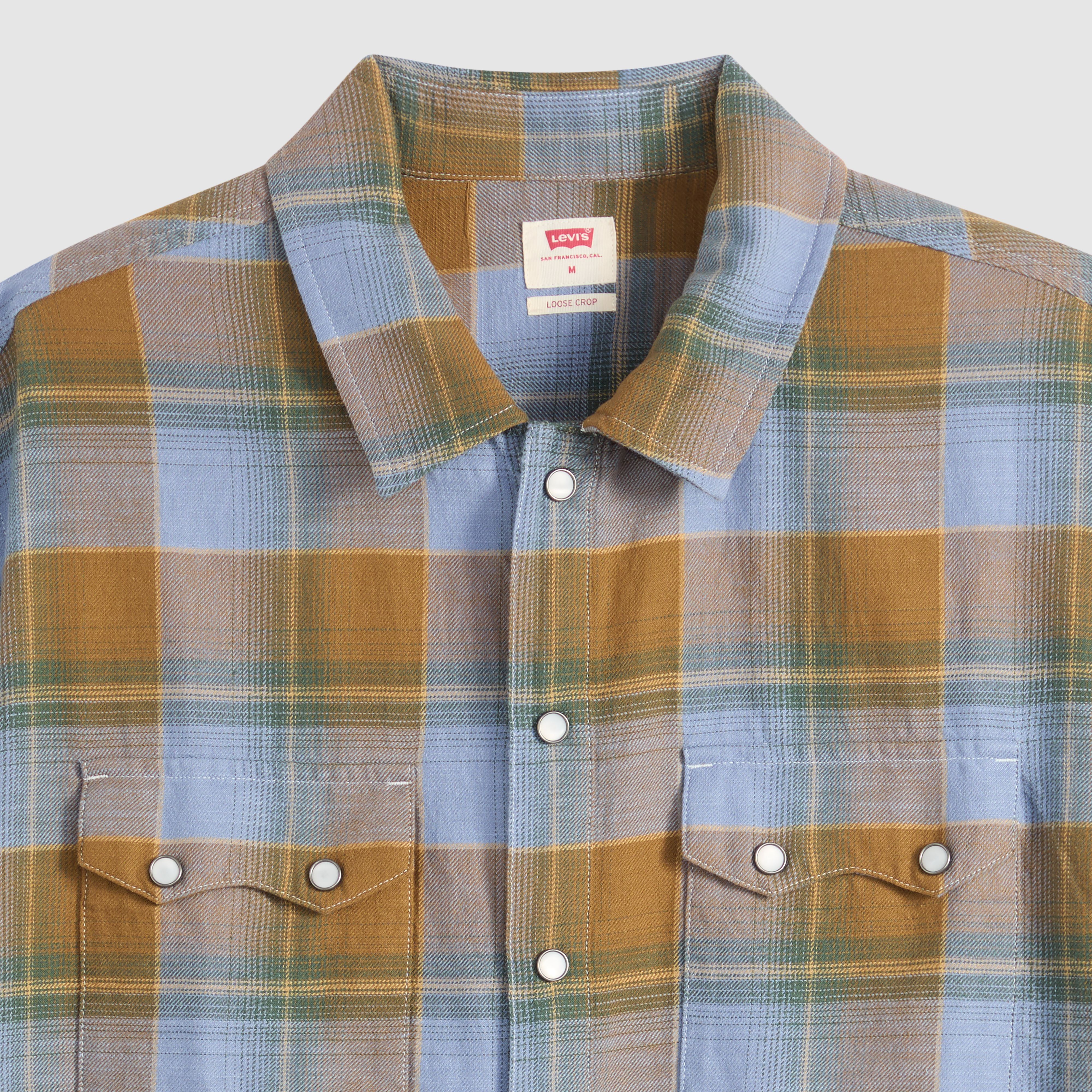 Short-Sleeve Boxy Western Shirt 6