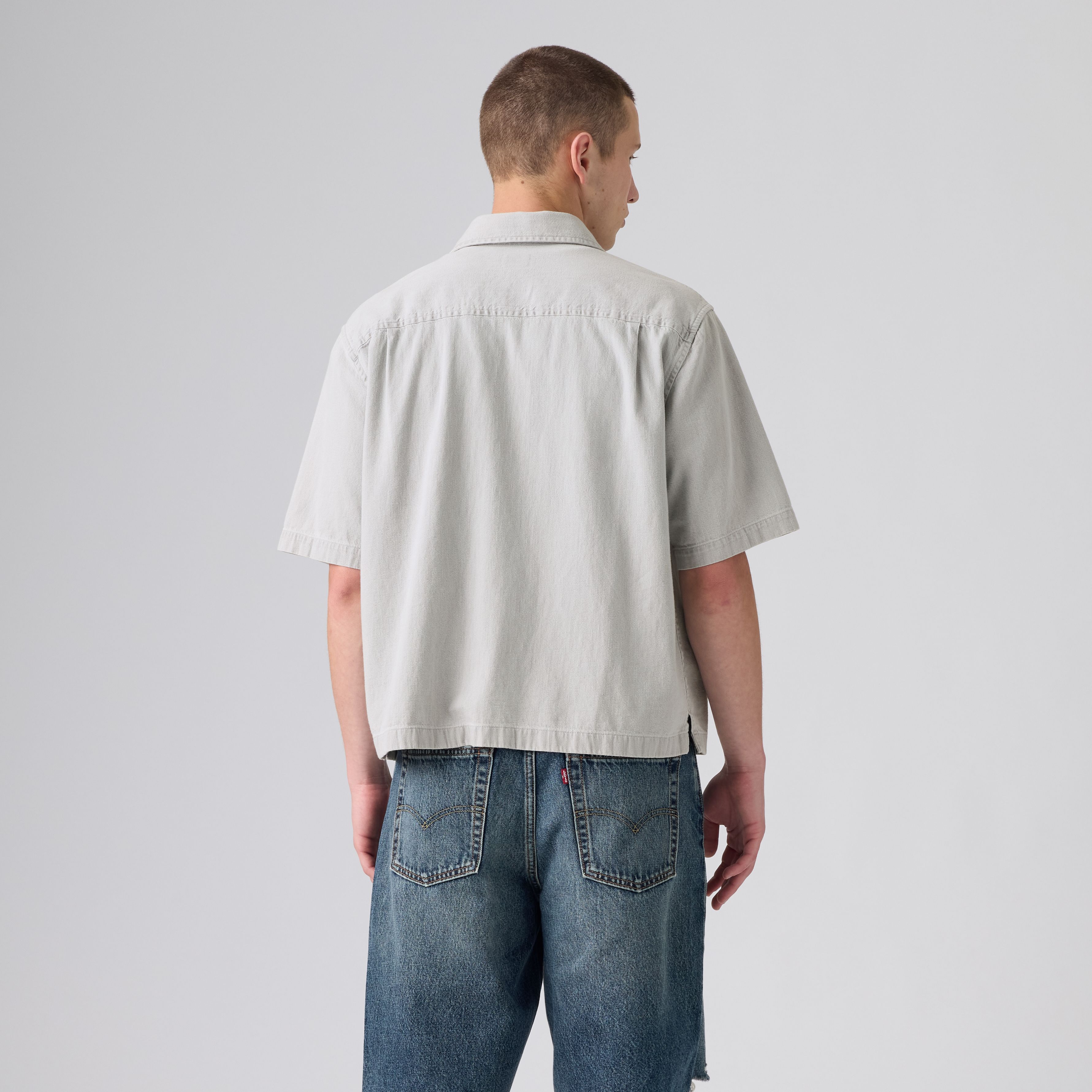 Chemise western manche courte carrée Levi’sMD pour homme 4