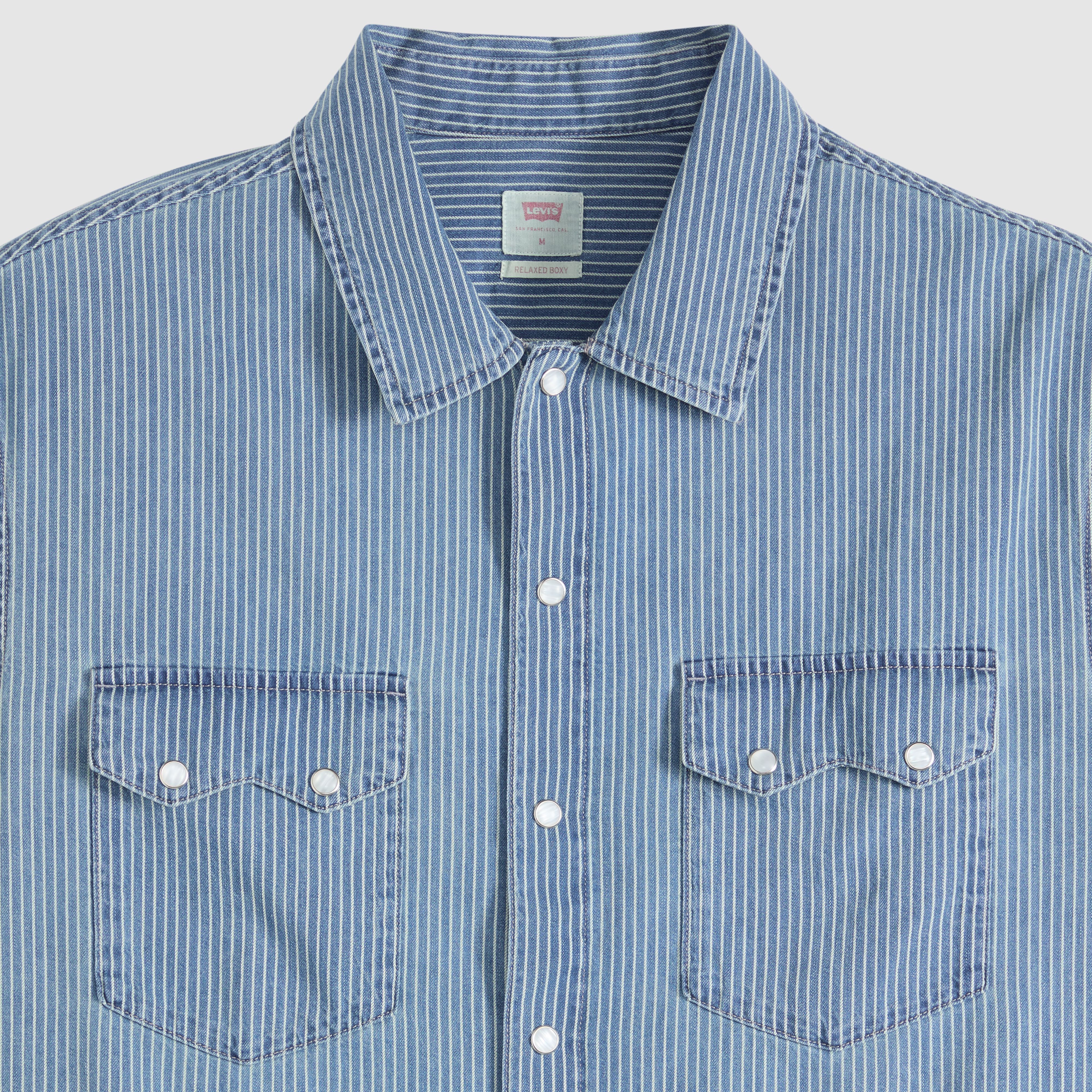 Short-Sleeve Boxy Western Shirt 6
