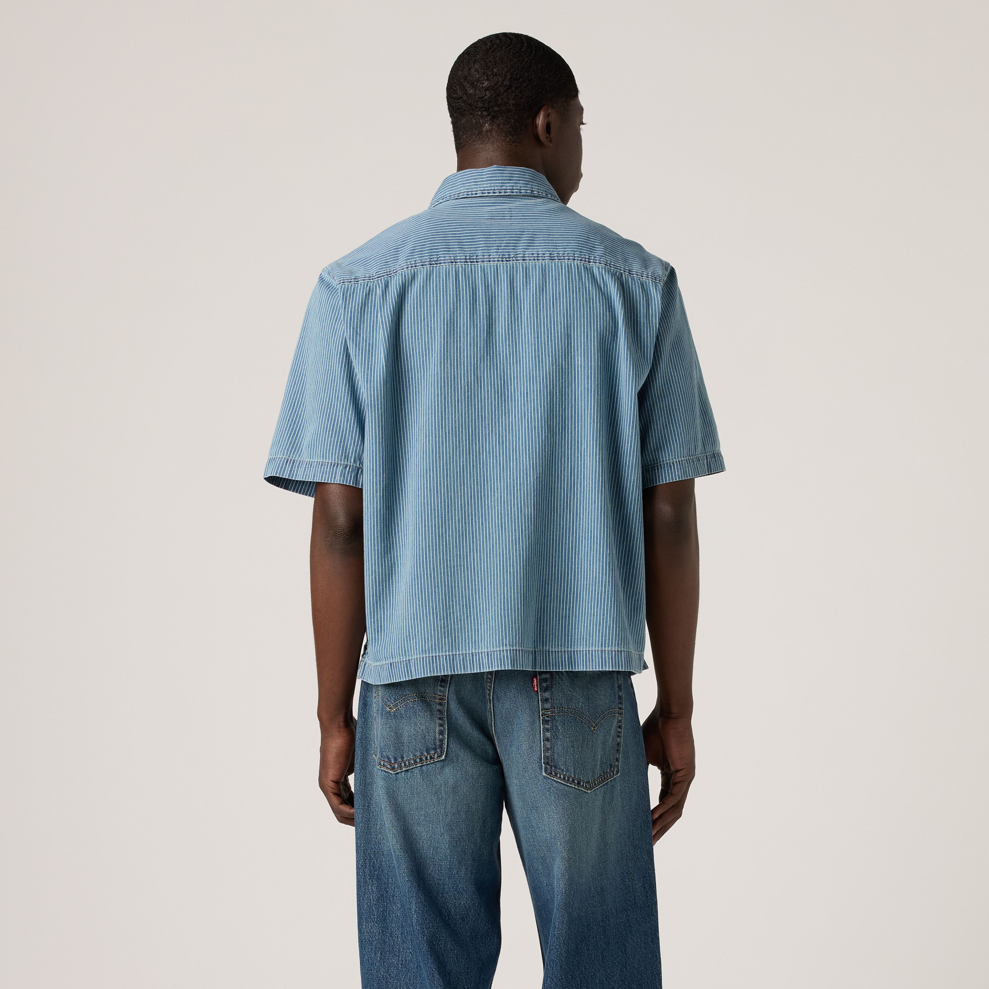 Short-Sleeve Boxy Western Shirt 4