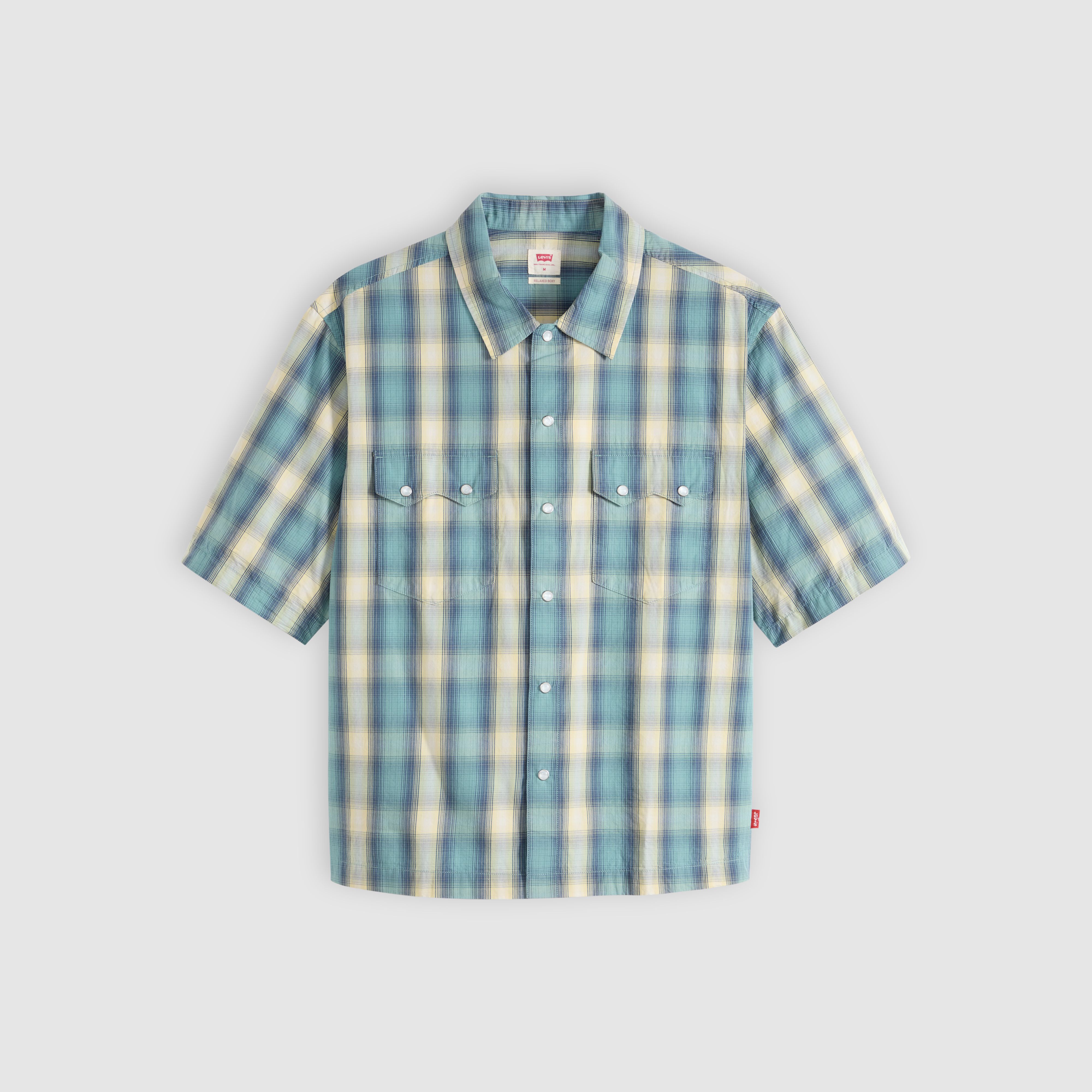 Short-Sleeve Boxy Western Shirt 5