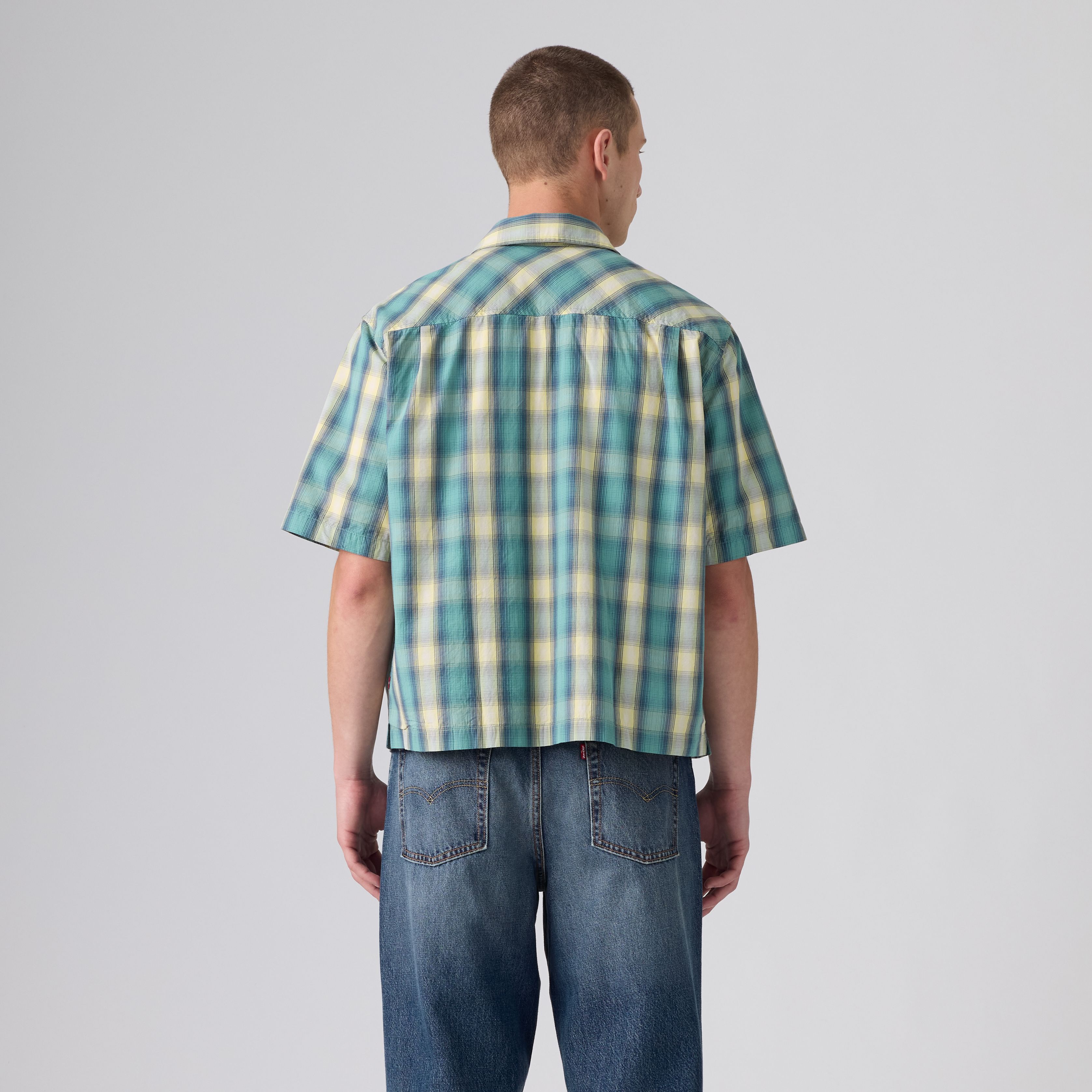 Short-Sleeve Boxy Western Shirt 4