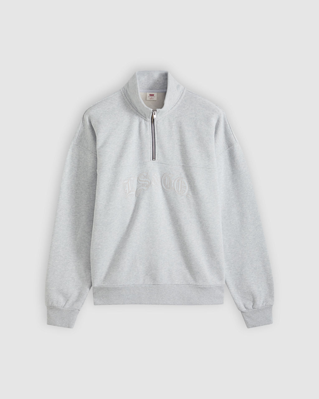 Boxy Quarter Zip Sweatshirt 5