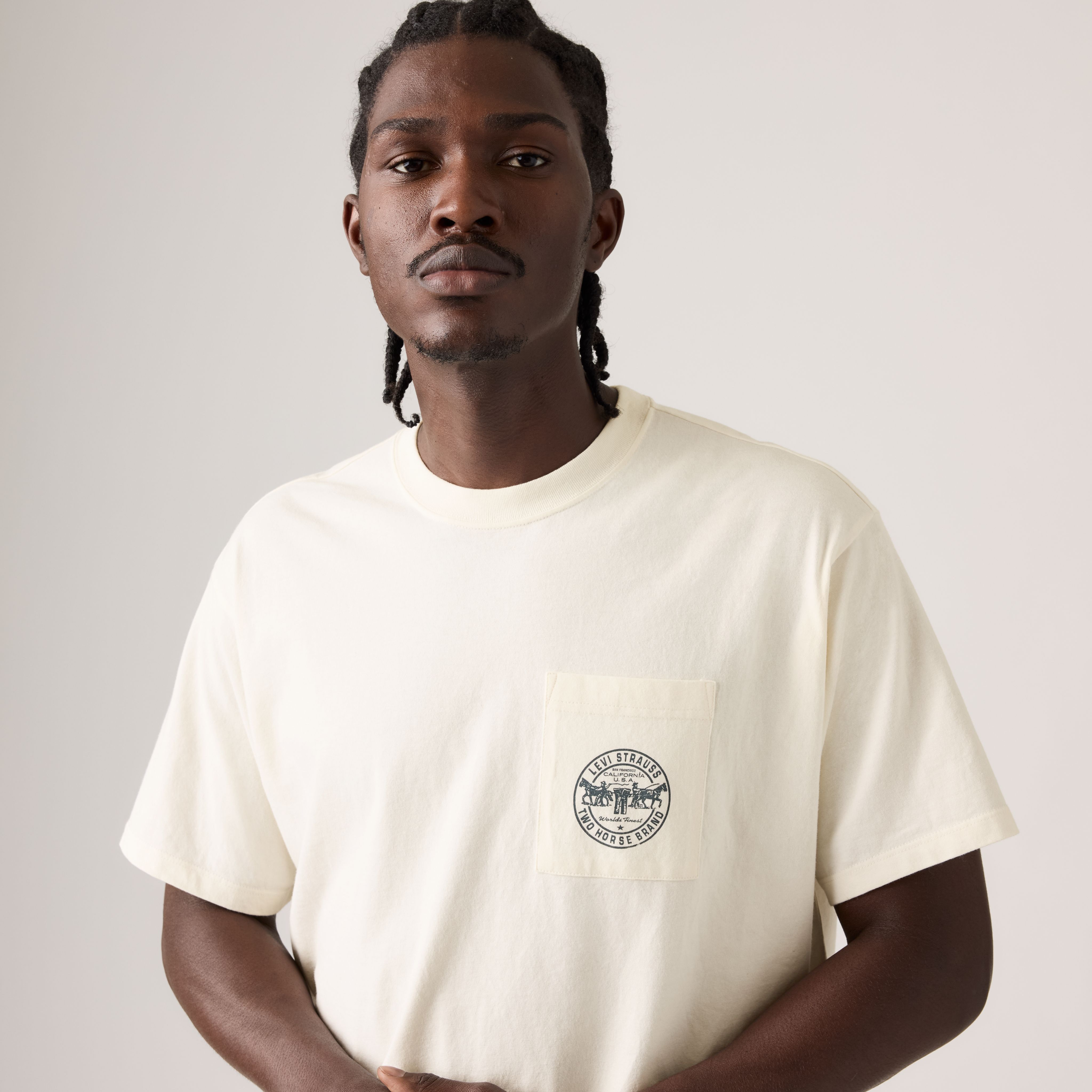 Graphic Vintage Fit Pocket Tee 2