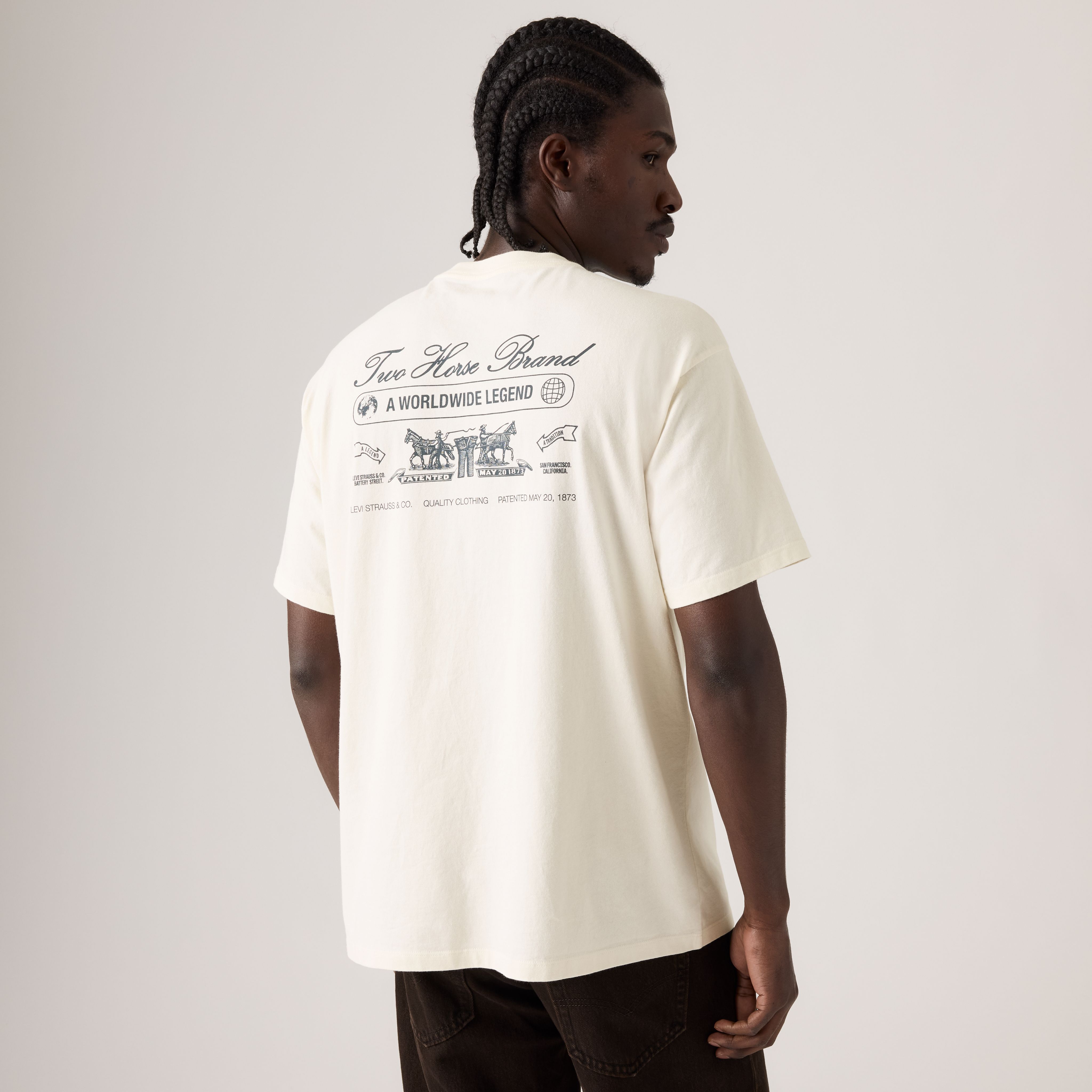 Graphic Vintage Fit Pocket Tee 1