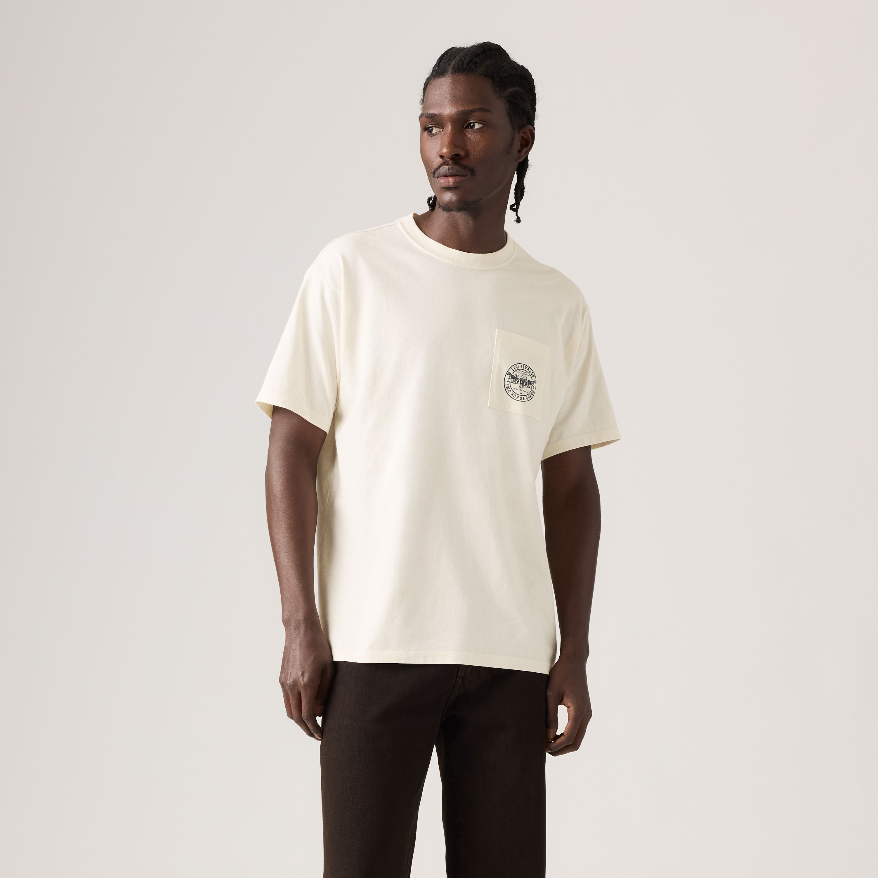 Graphic Vintage Fit Pocket Tee 3