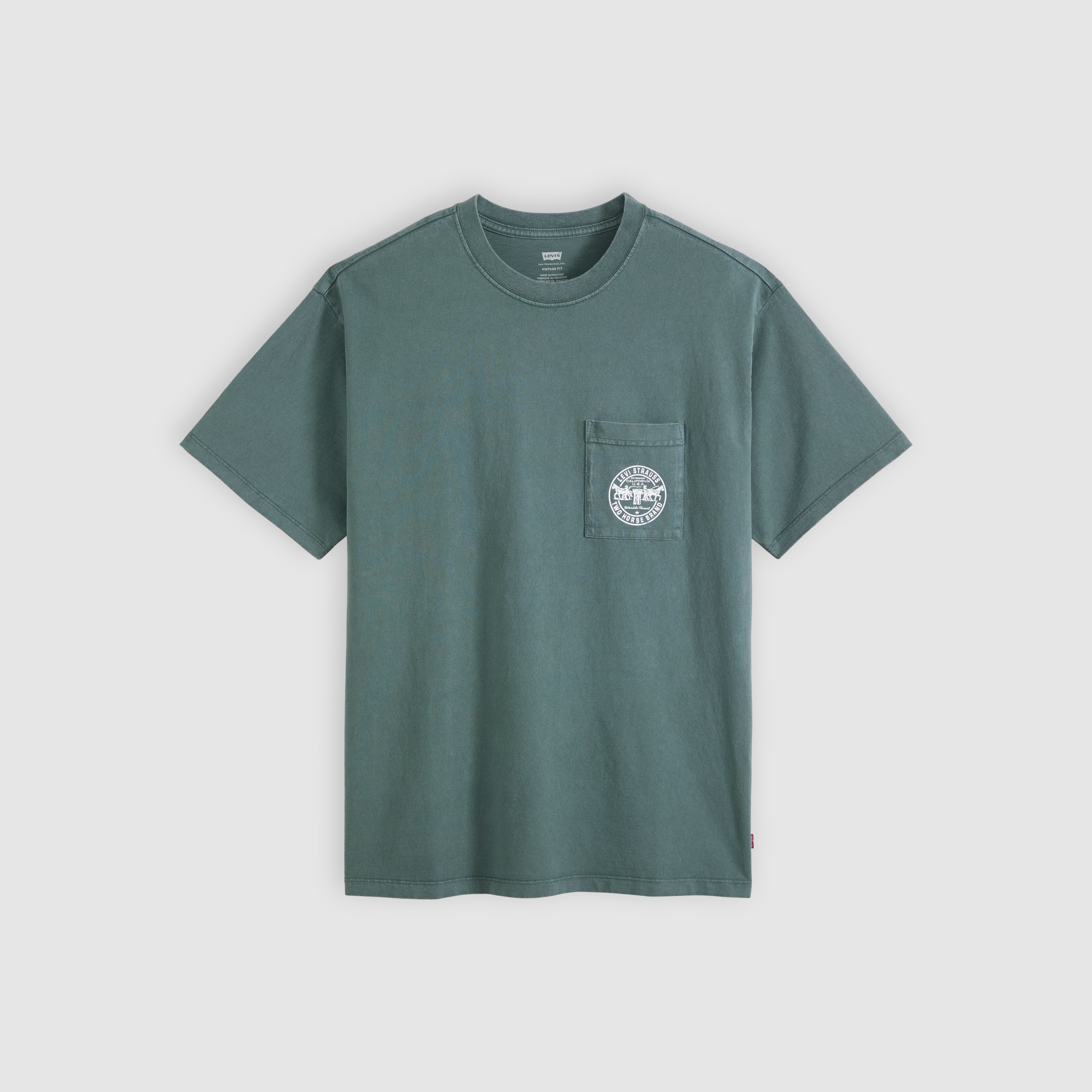 Graphic Vintage Fit Pocket Tee 5