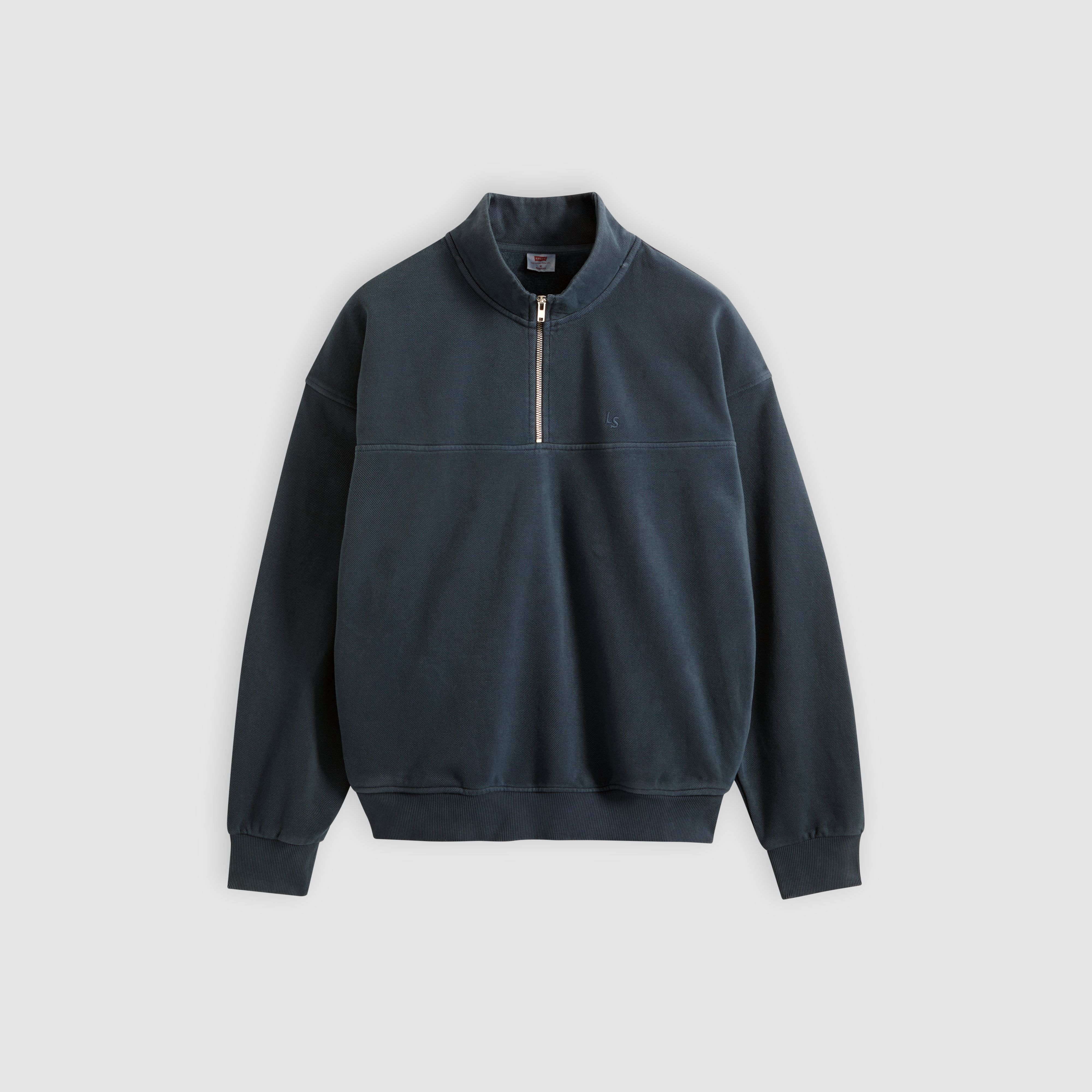 Garment Dye Marina Quarter-Zip Sweatshirt