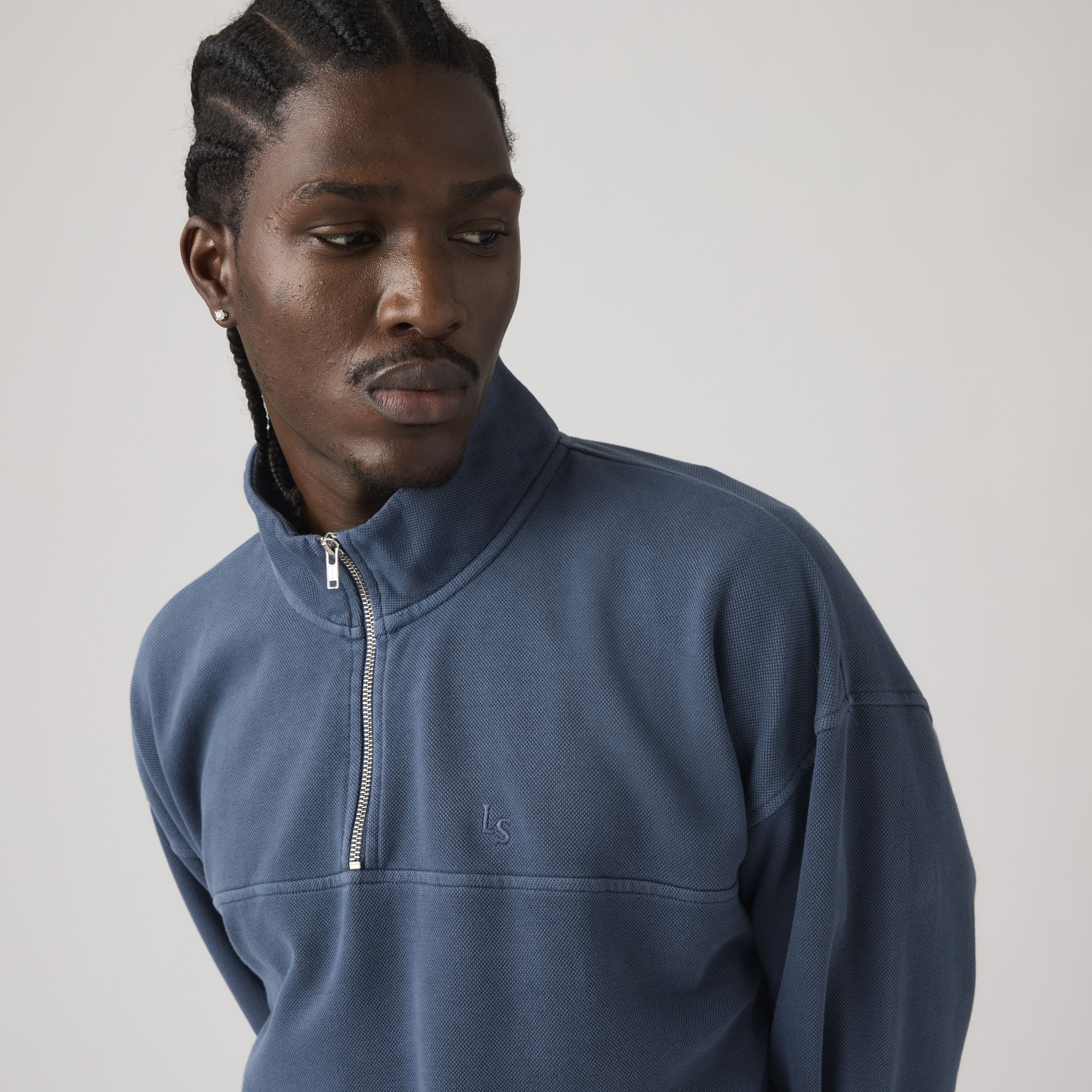 Sweat-shirt 1⁄4 zip Marina 2