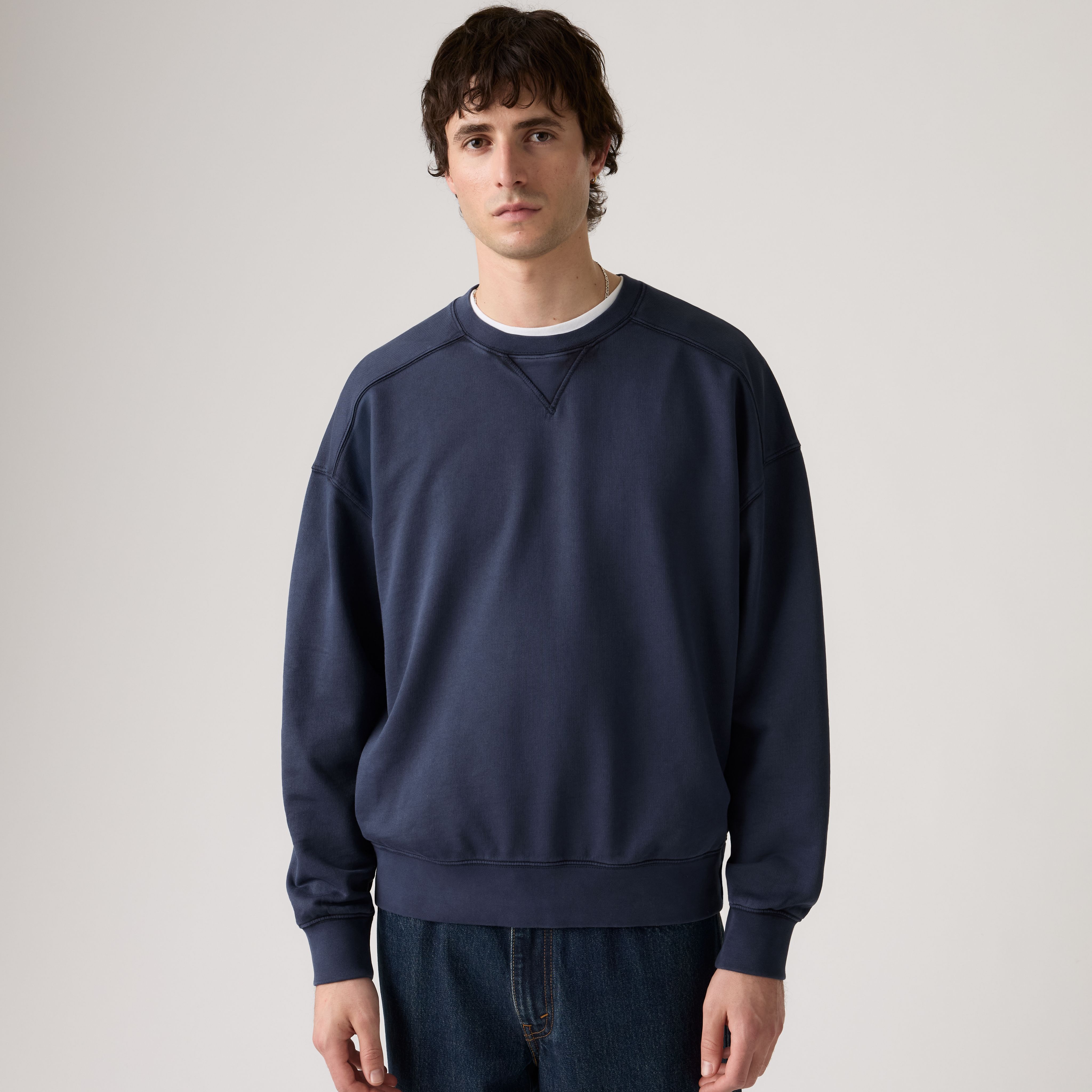 Delaney Crewneck Garment Dye Sweatshirt 1