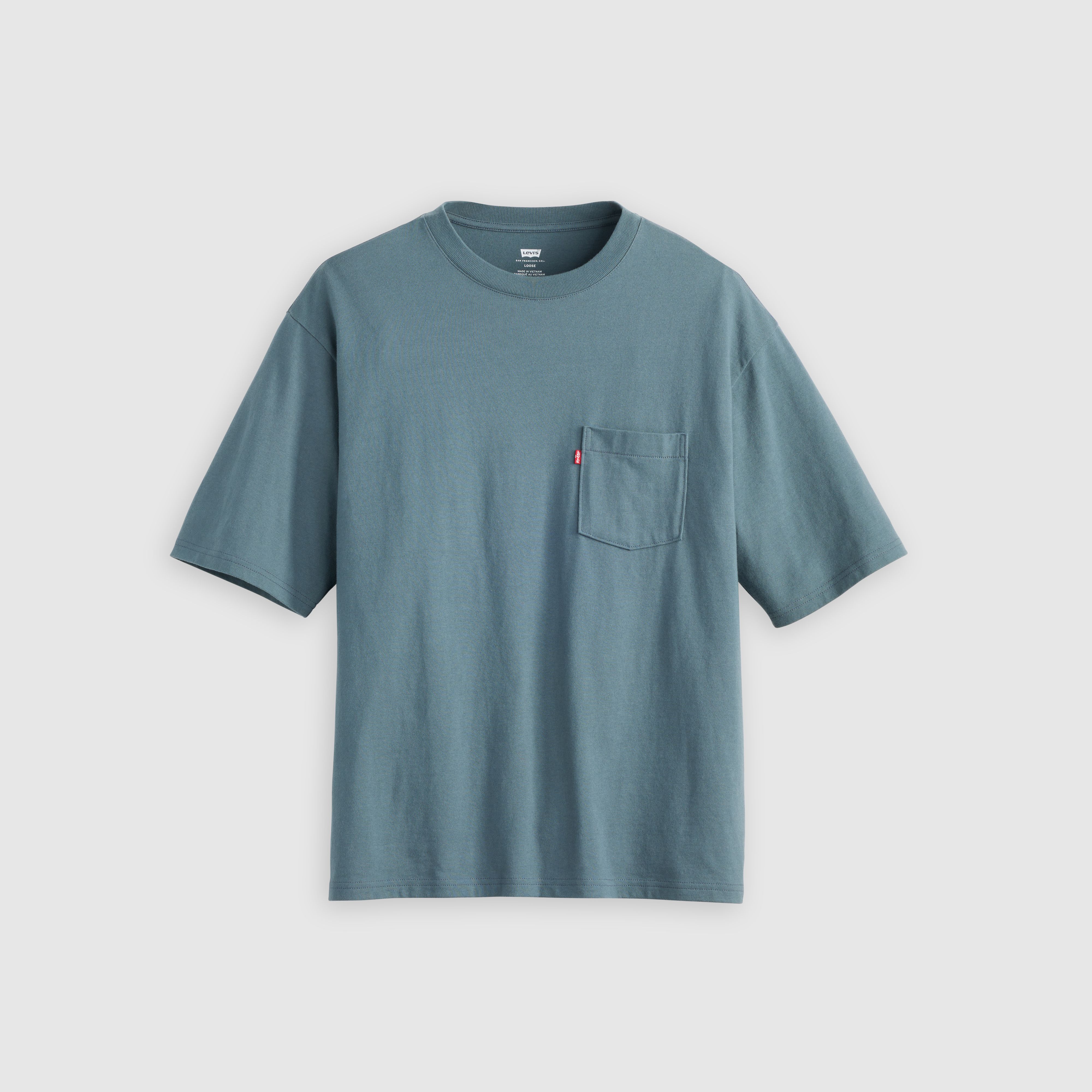 T-shirt con tasca a mezze maniche 5