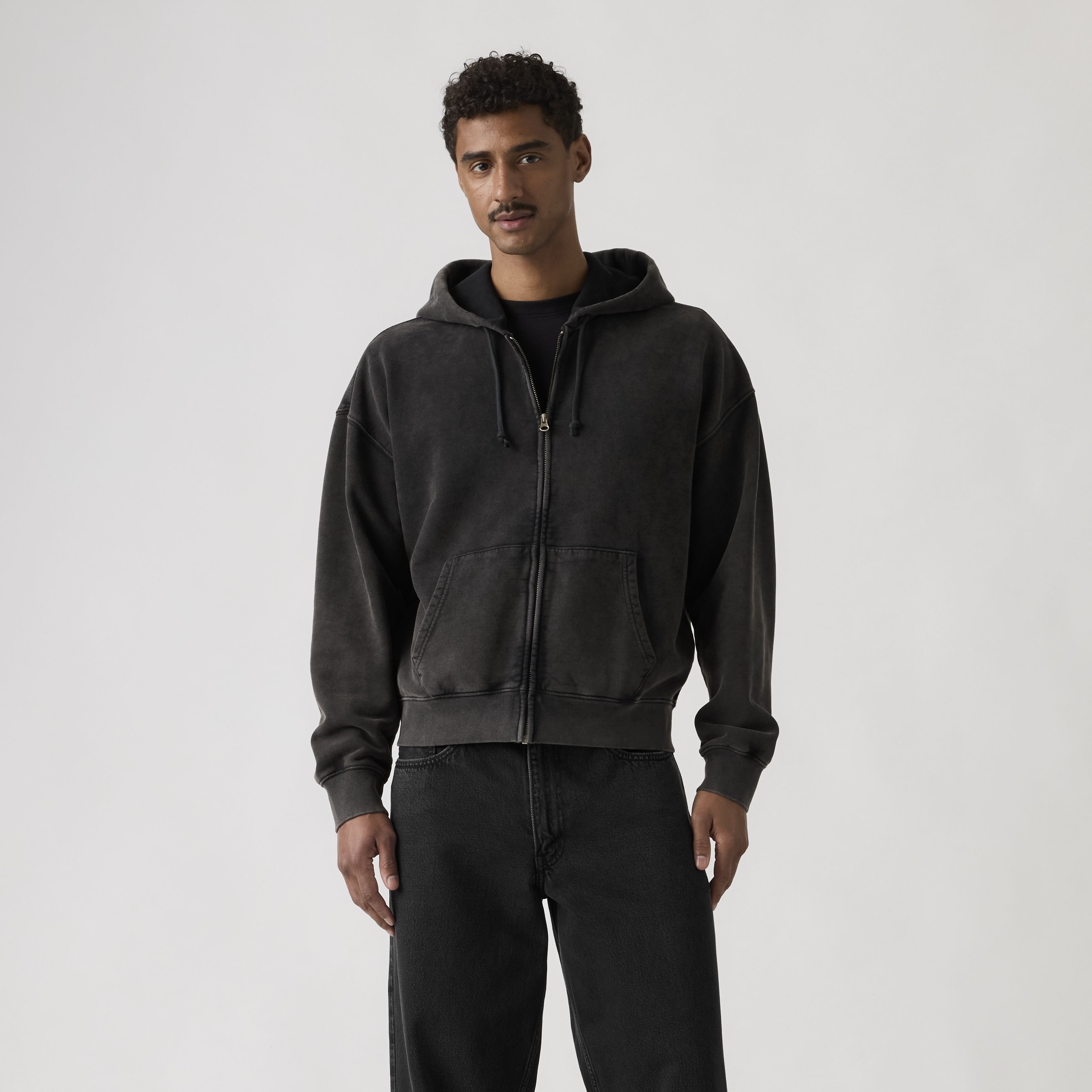 Hayes Boxy Full-Zip Sweatshirt 3