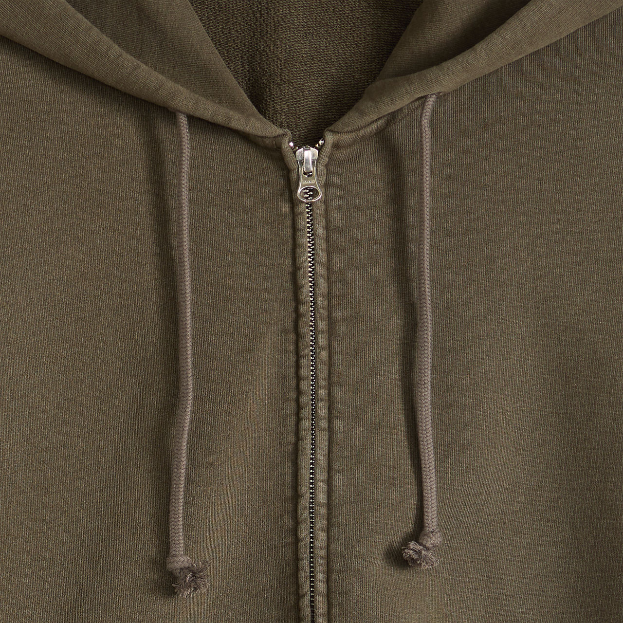 Hayes Boxy Grunge Wash Full-Zip Sweatshirt 6