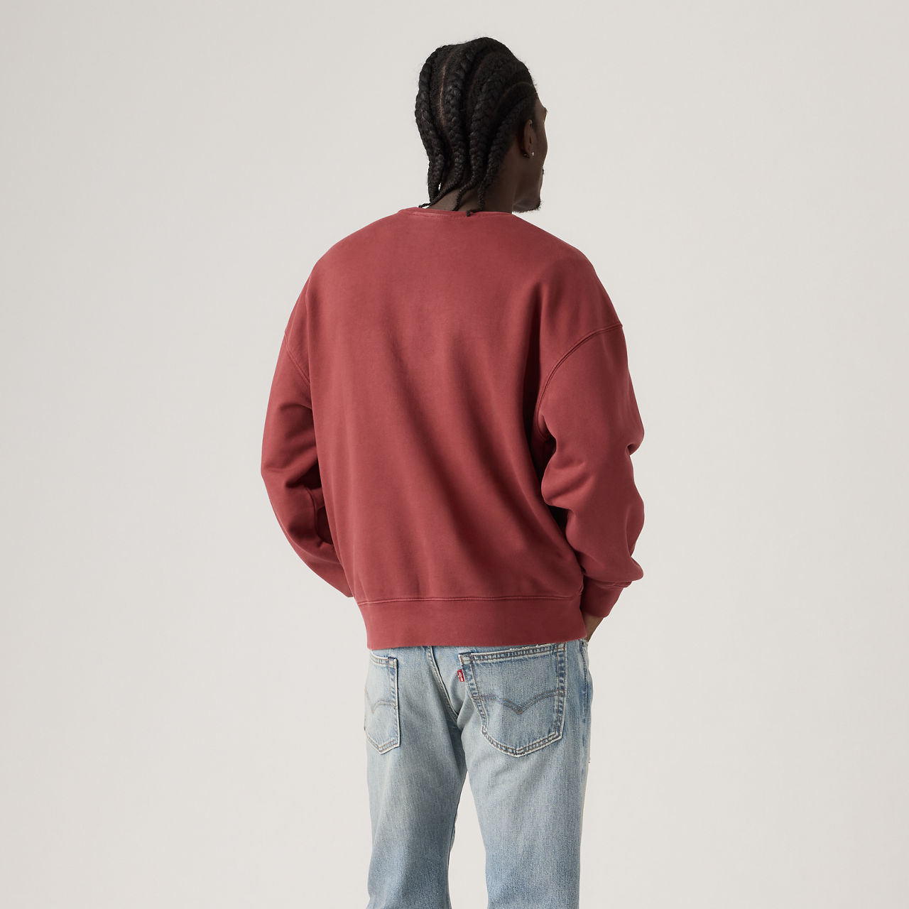 Boxy Graphic Crewneck Sweatshirt 4