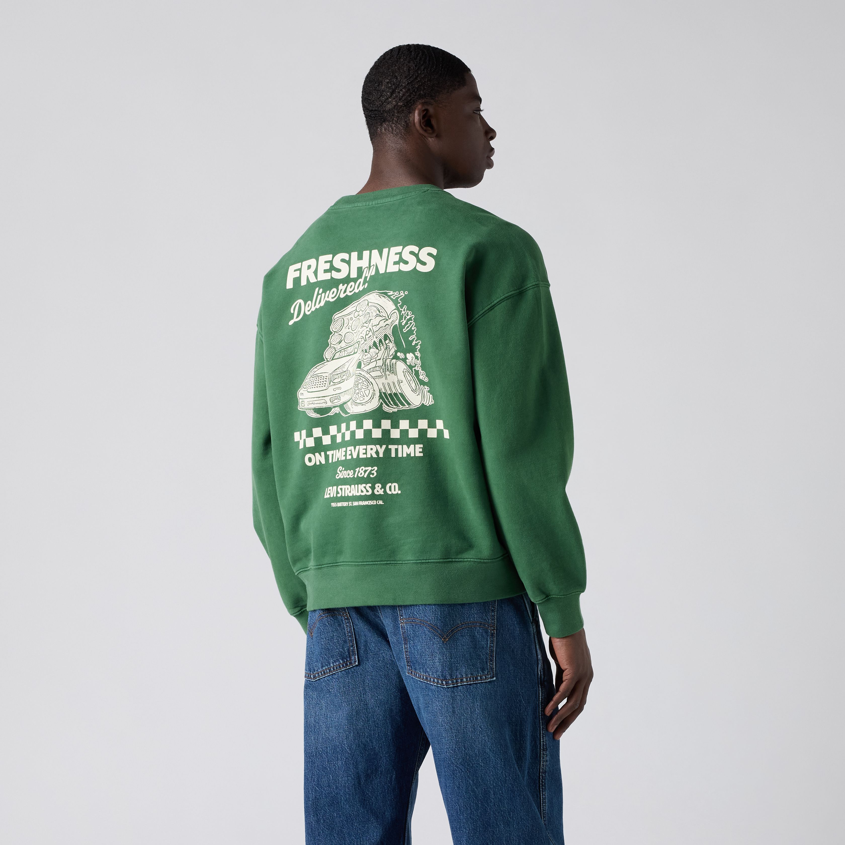 Sudadera Boxy Graphic Crewneck 4