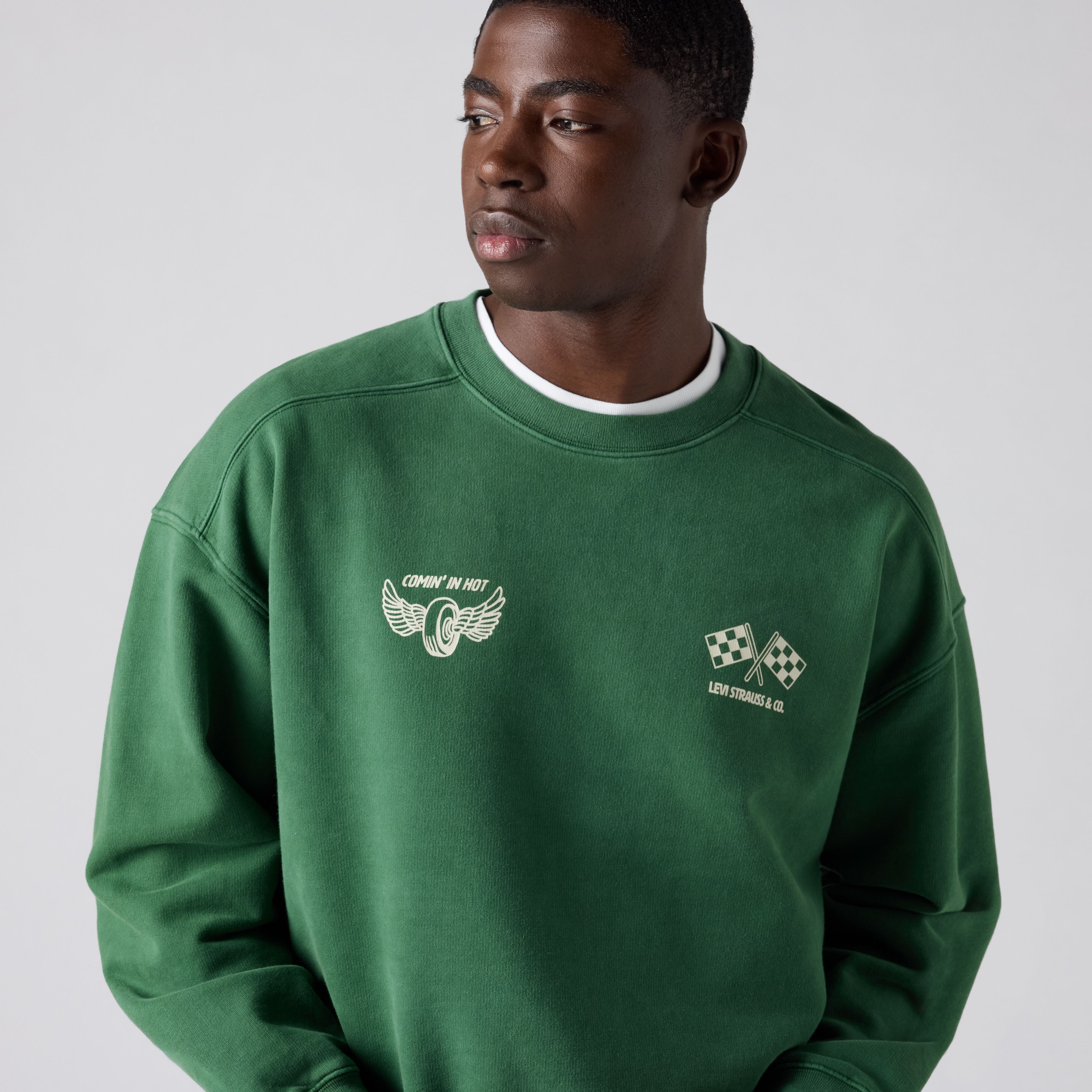 Sudadera Boxy Graphic Crewneck 2